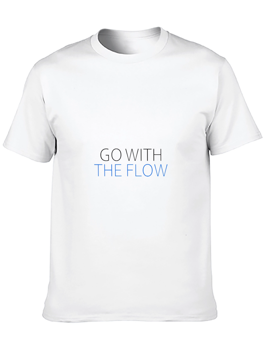Go With The Flow Black T-Shirt
