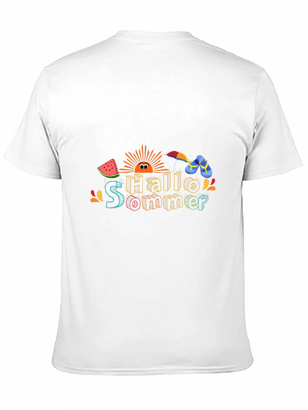 Fun Summer Vibes Black T-Shirt