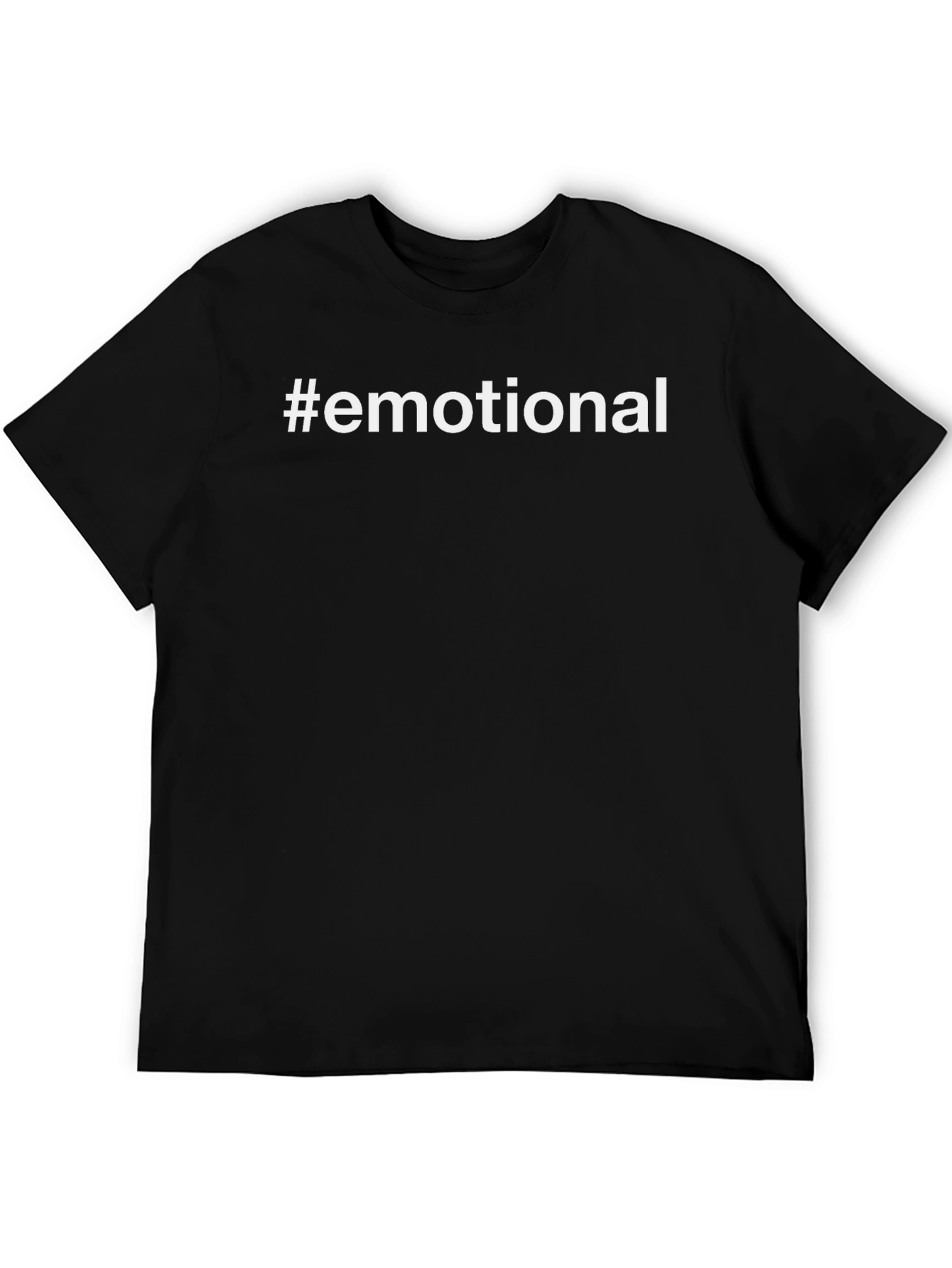 Emotional Hashtag Graphic Tee