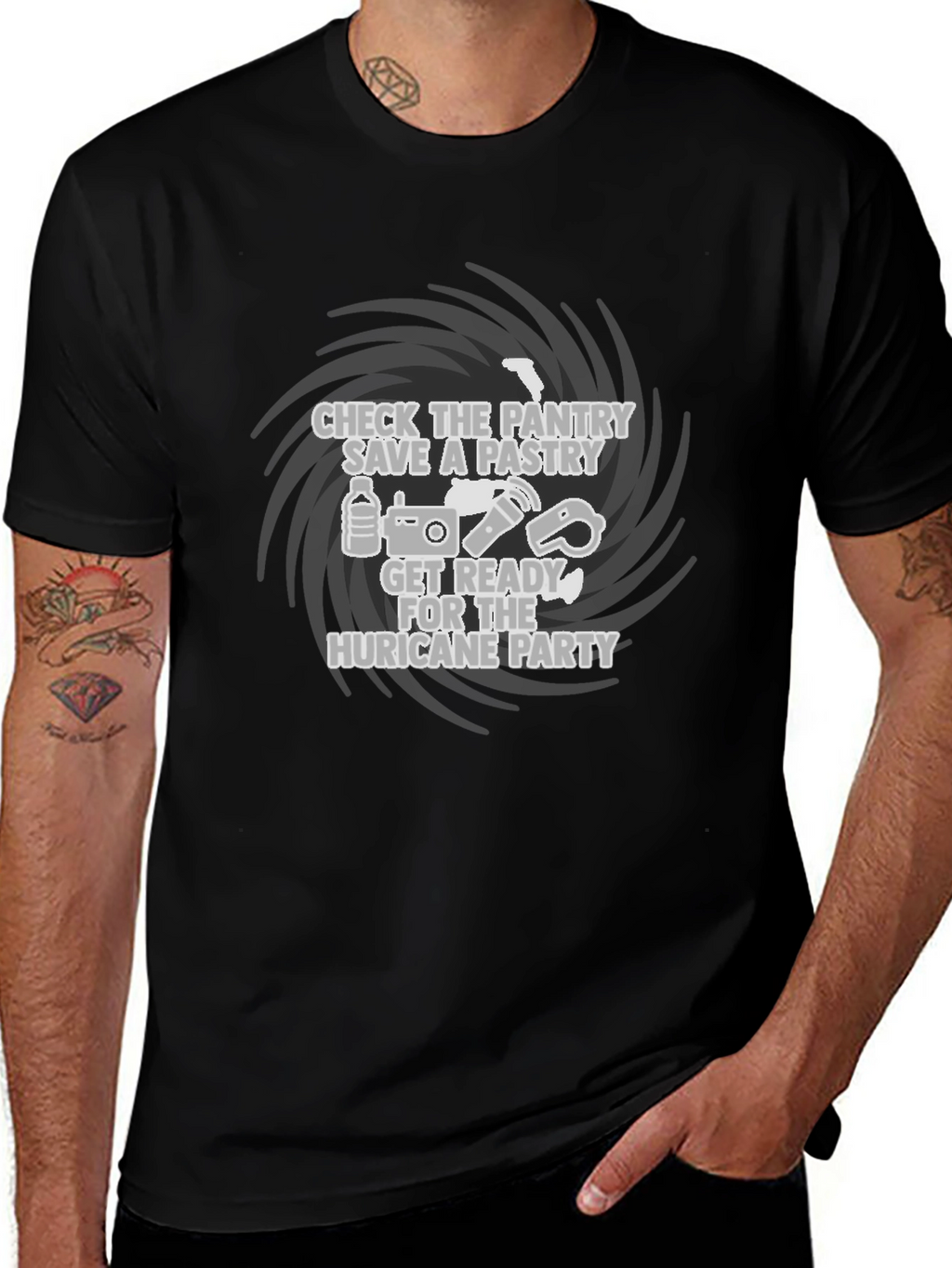 Hurricane Party Graphic T-Shirt