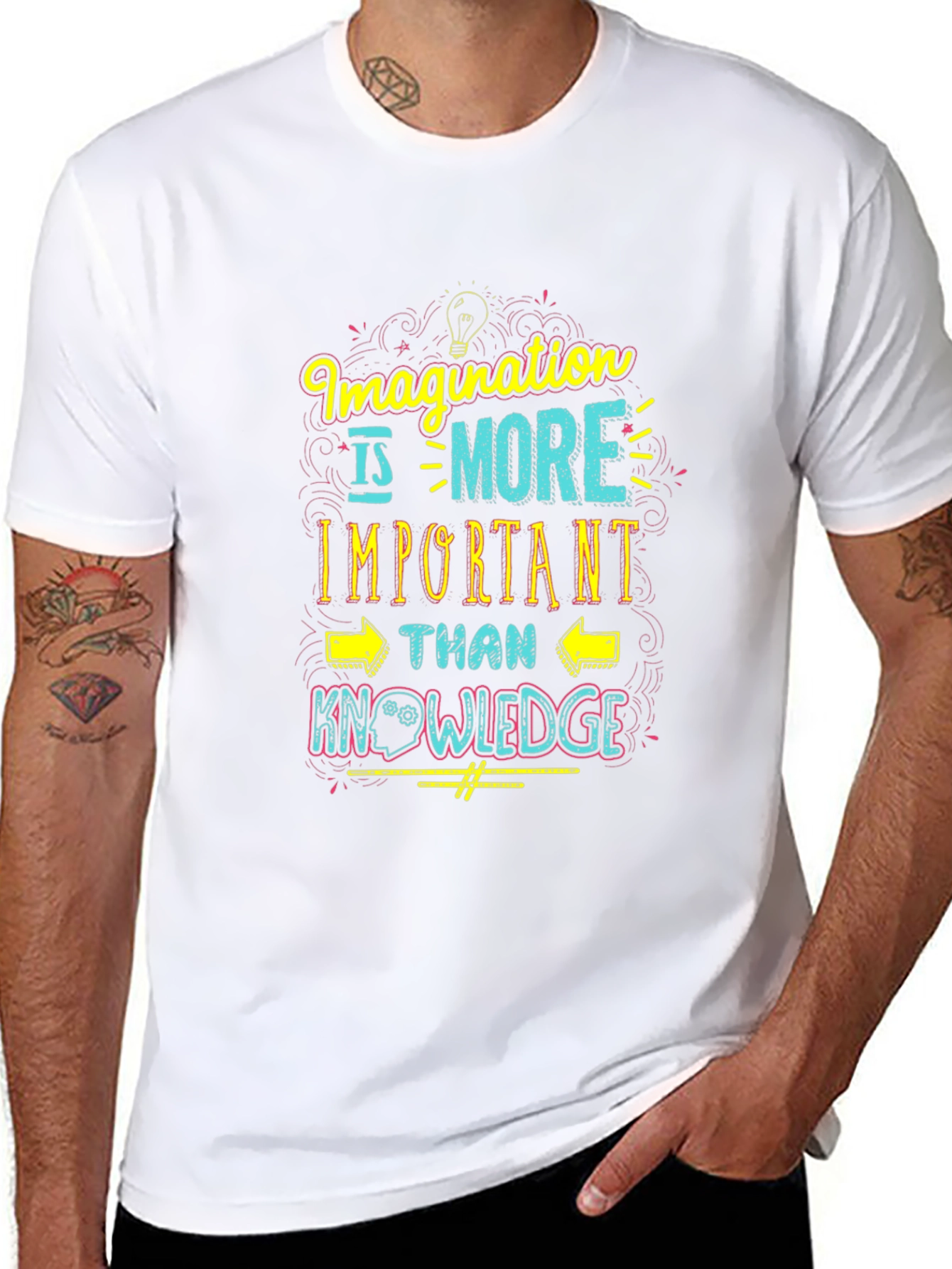 Imagination is More Important Than Knowledge T-Shirt