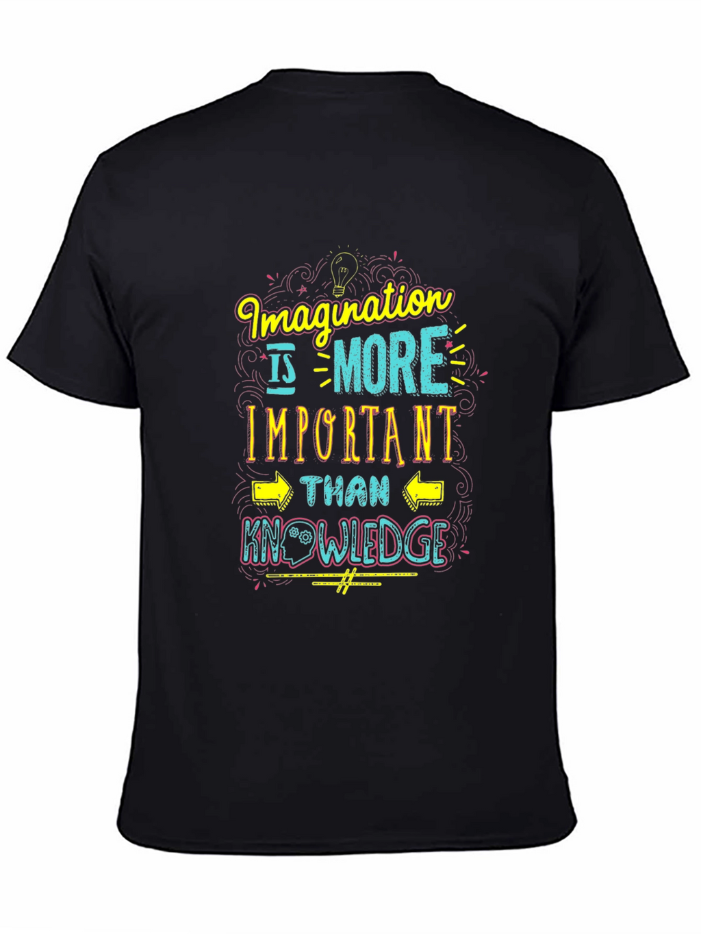Imagination is More Important Than Knowledge T-Shirt