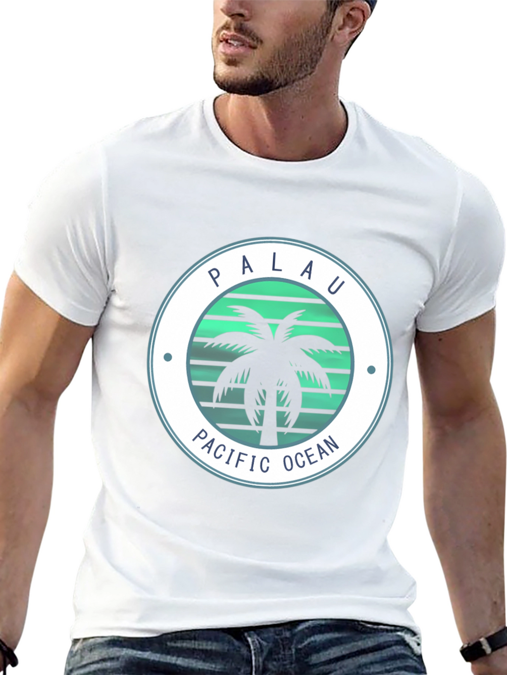 Palau Pacific Ocean Graphic Tee - Island Vibes