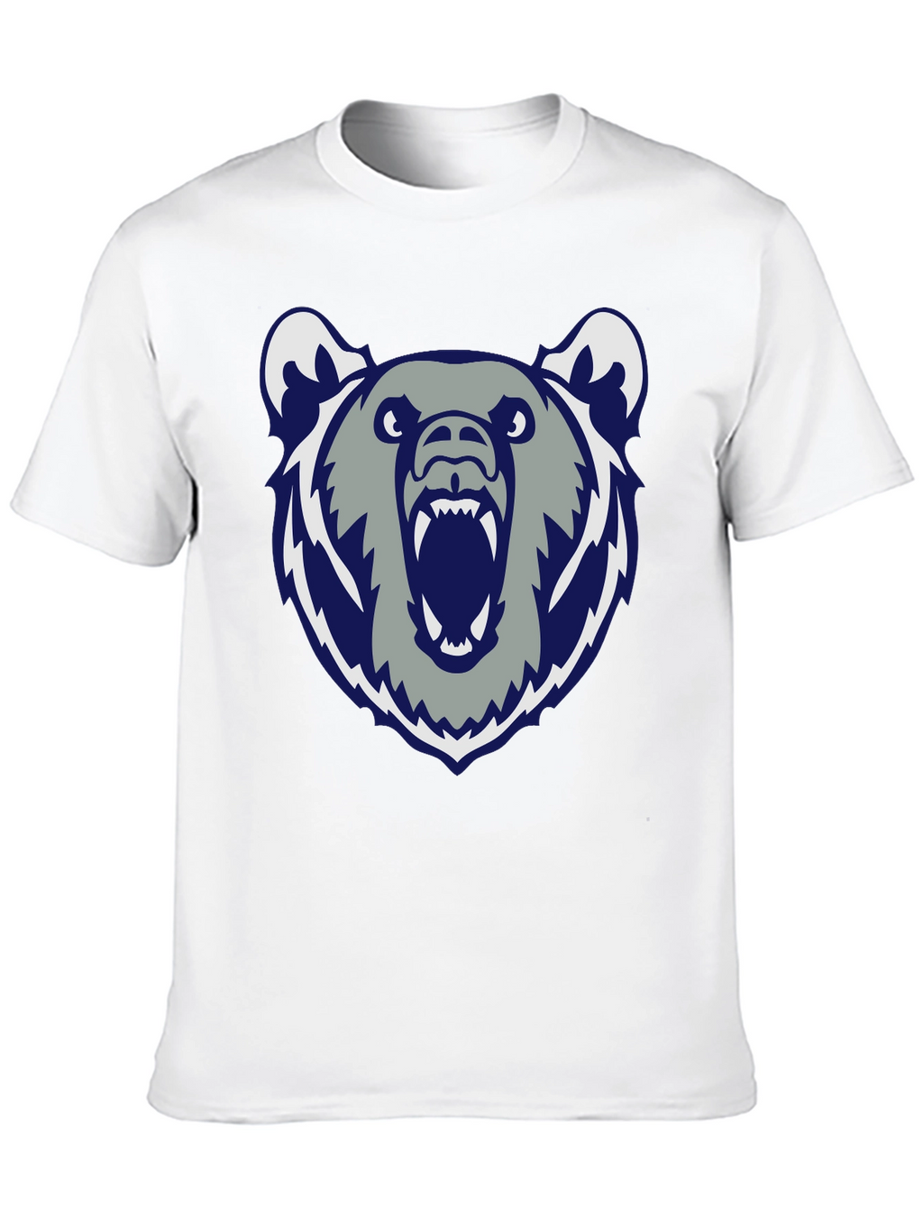 Mens Black Bear Graphic Tee