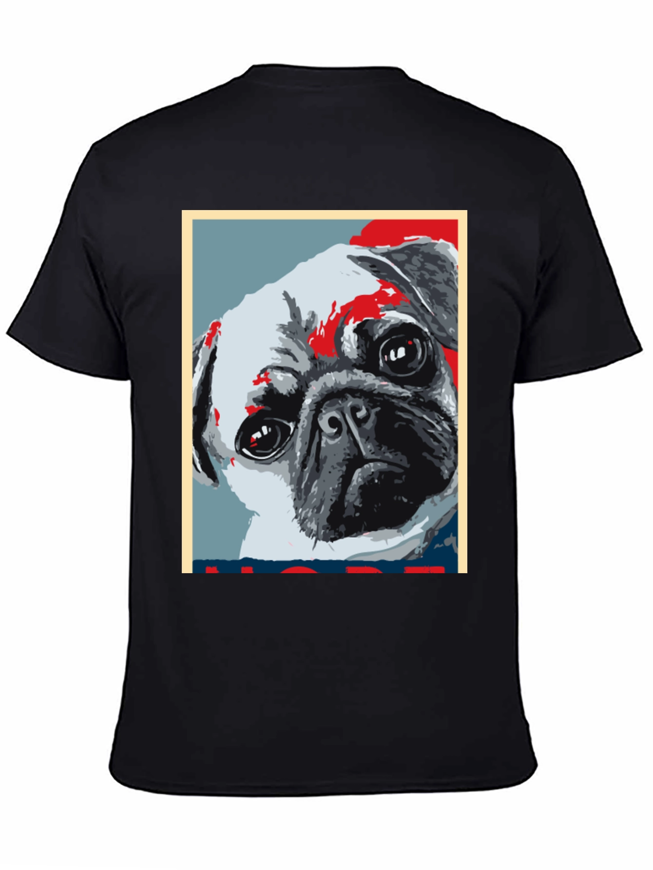 Pug Dog Graphic T-Shirt - Trendy Pet Lover Apparel