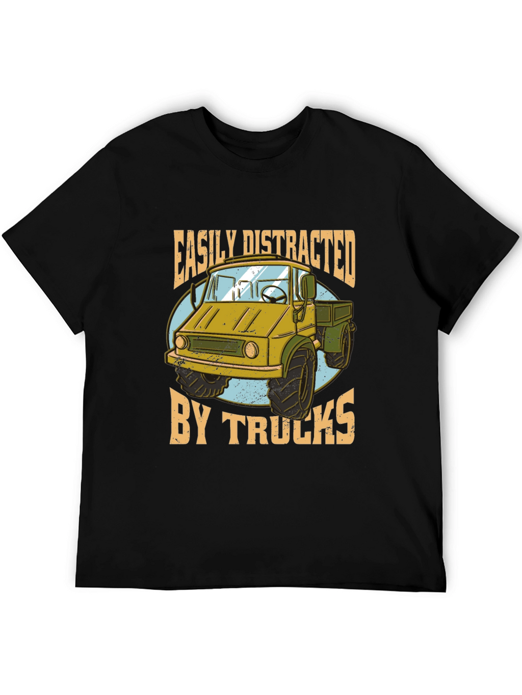Easily Distracted by Trucks Graphic Tee