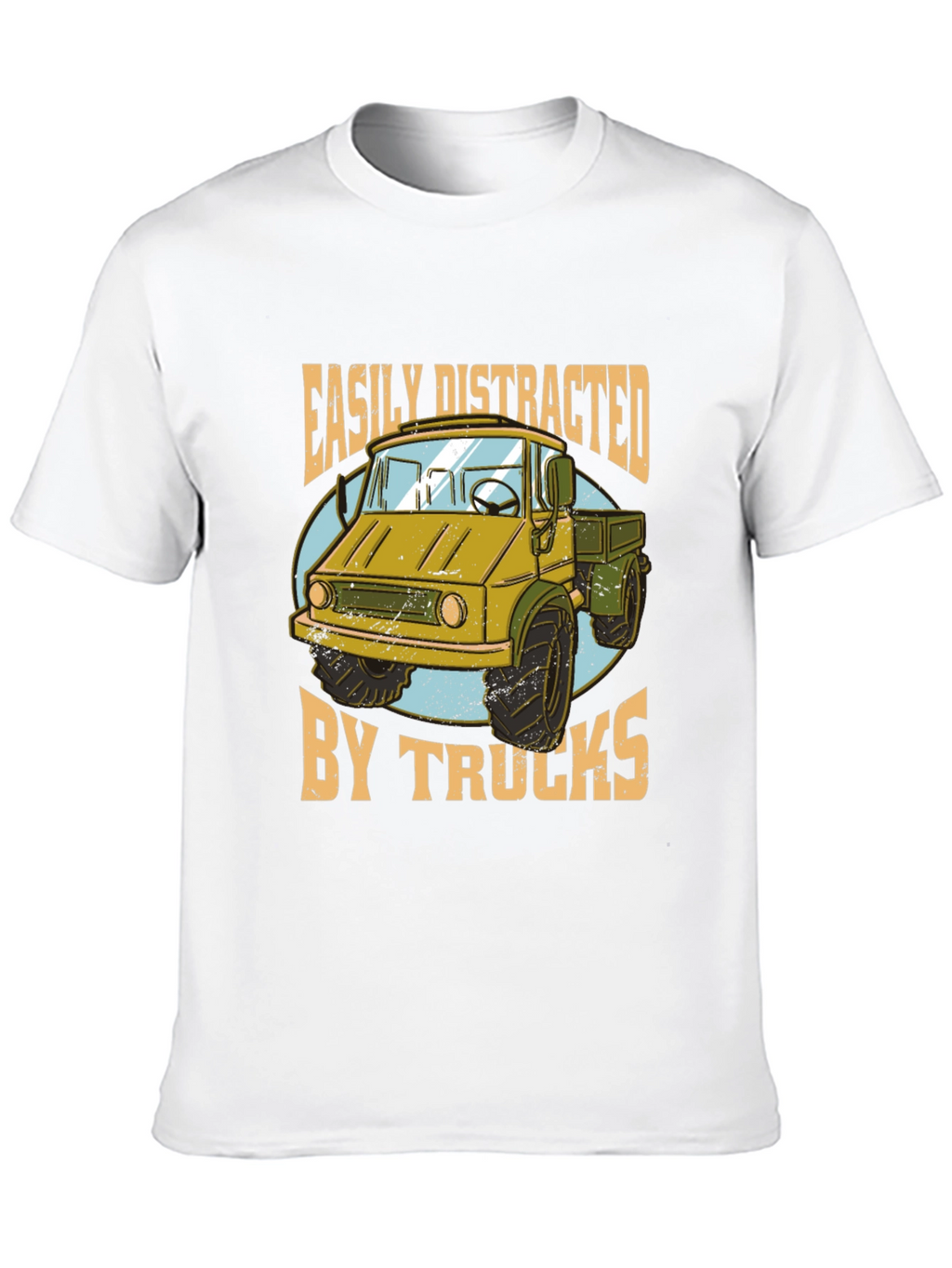 Easily Distracted by Trucks Graphic Tee