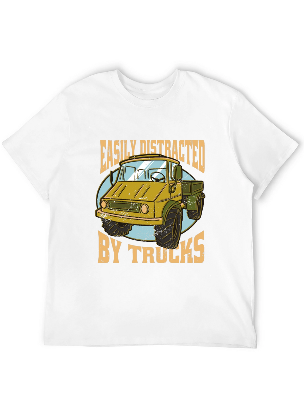 Easily Distracted by Trucks Graphic Tee