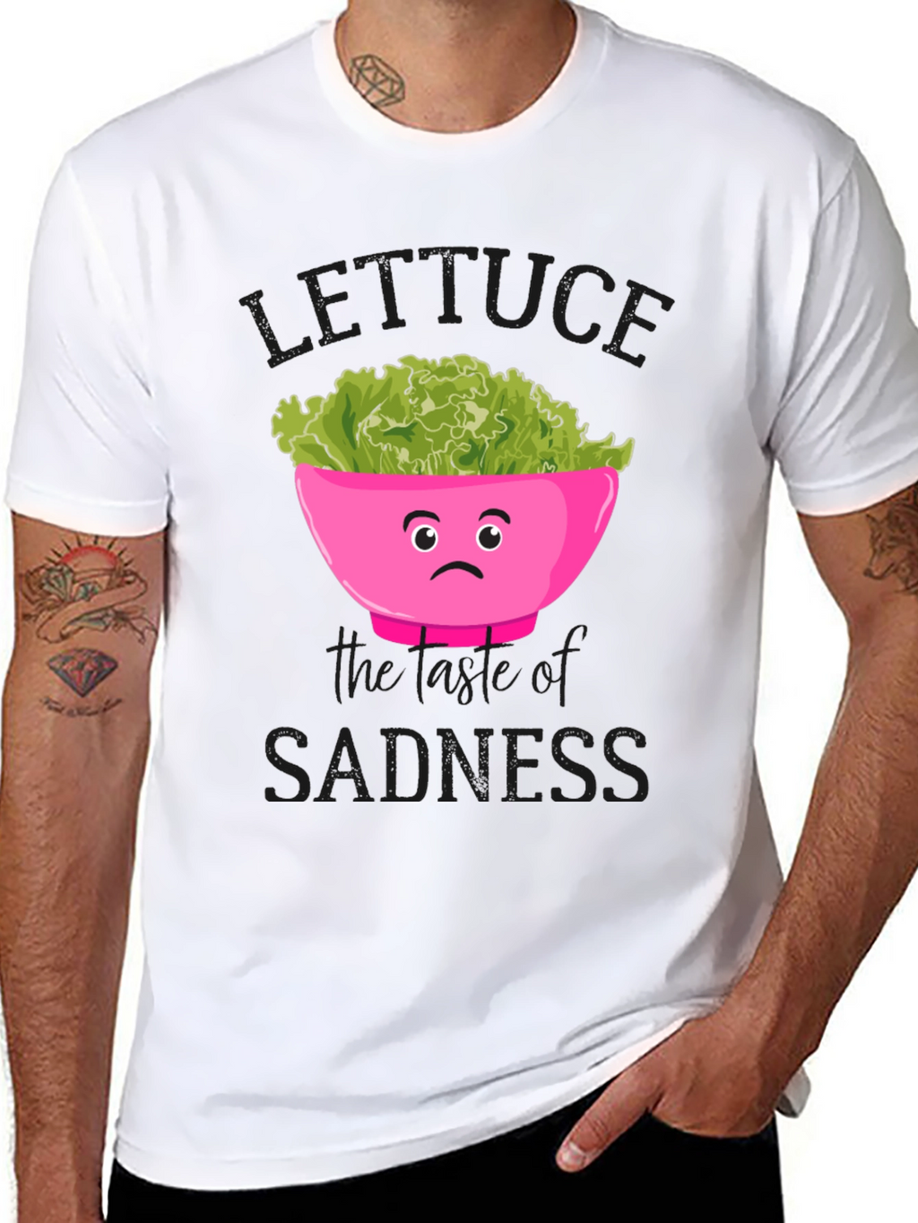 Lettuce the Taste of Sadness Graphic Tee