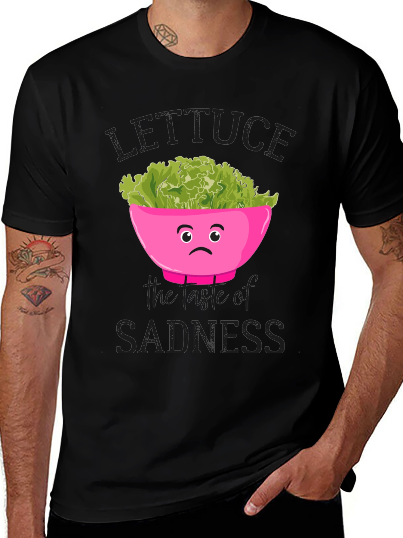 Lettuce the Taste of Sadness Graphic Tee