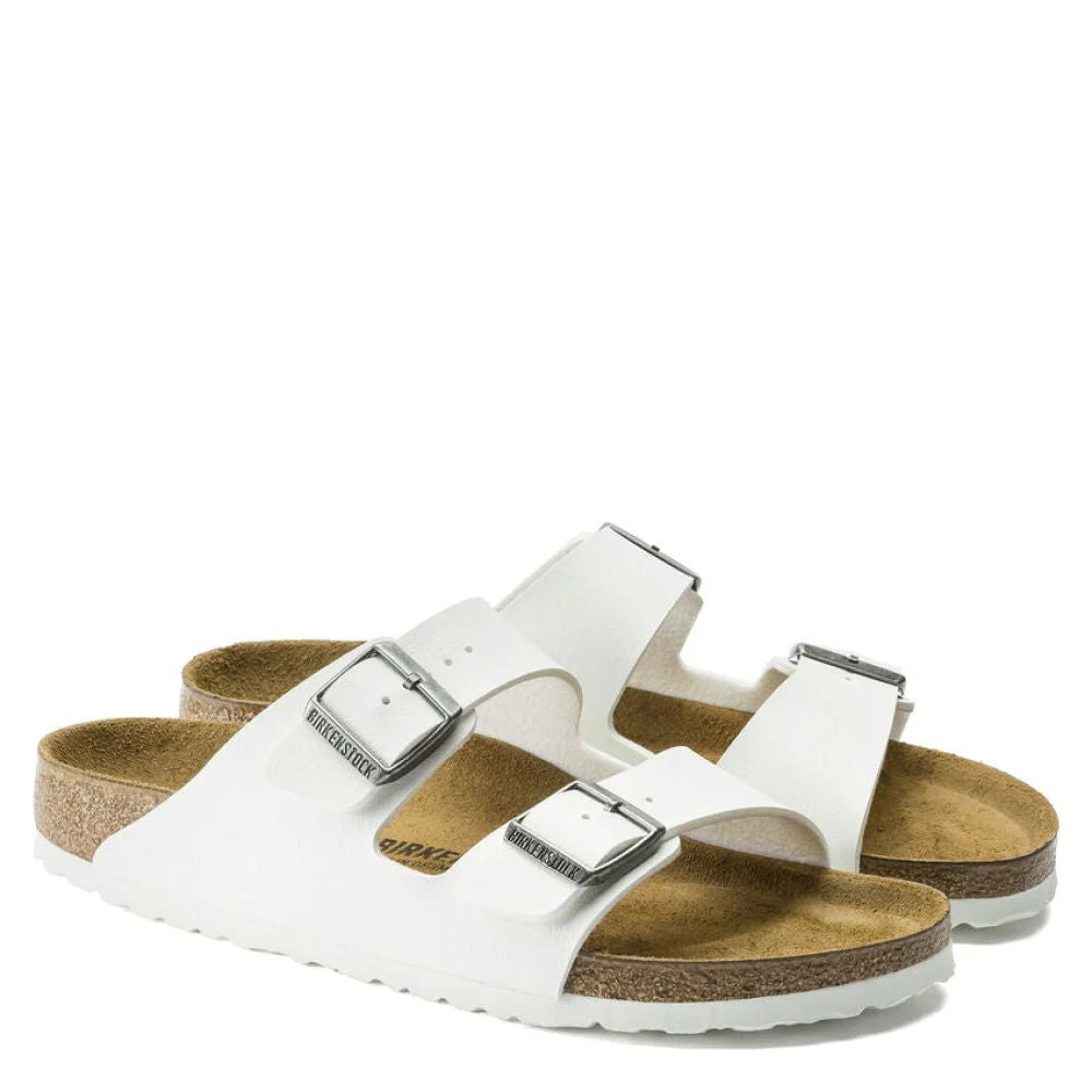 Birkenstock Arizona Birko-Flor in White