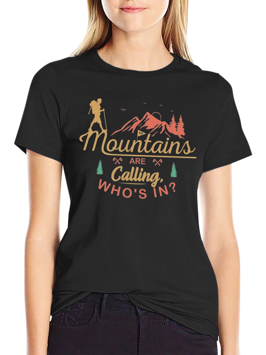 Mountains Calling Tee - Adventure Awaits