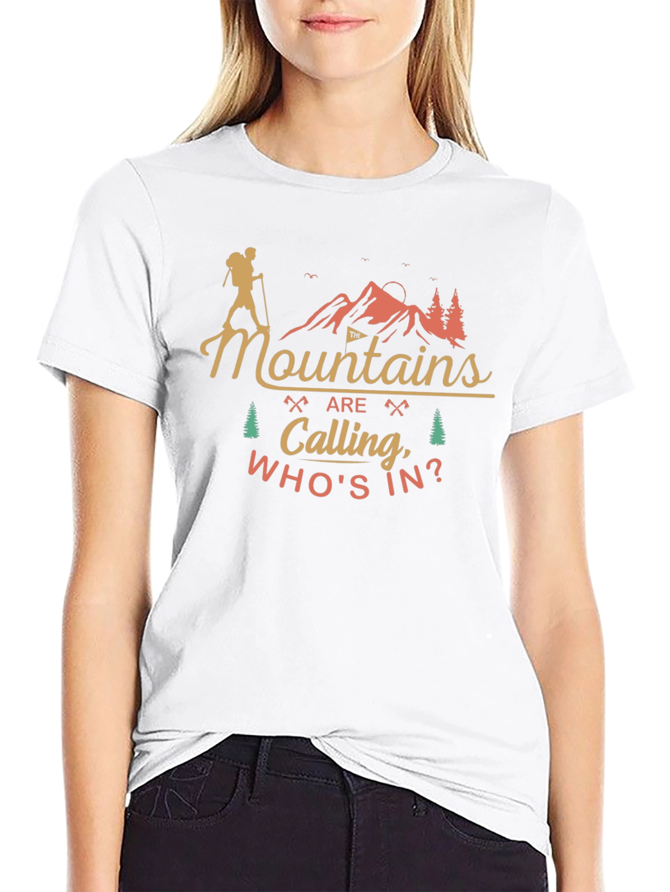 Mountains Calling Tee - Adventure Awaits