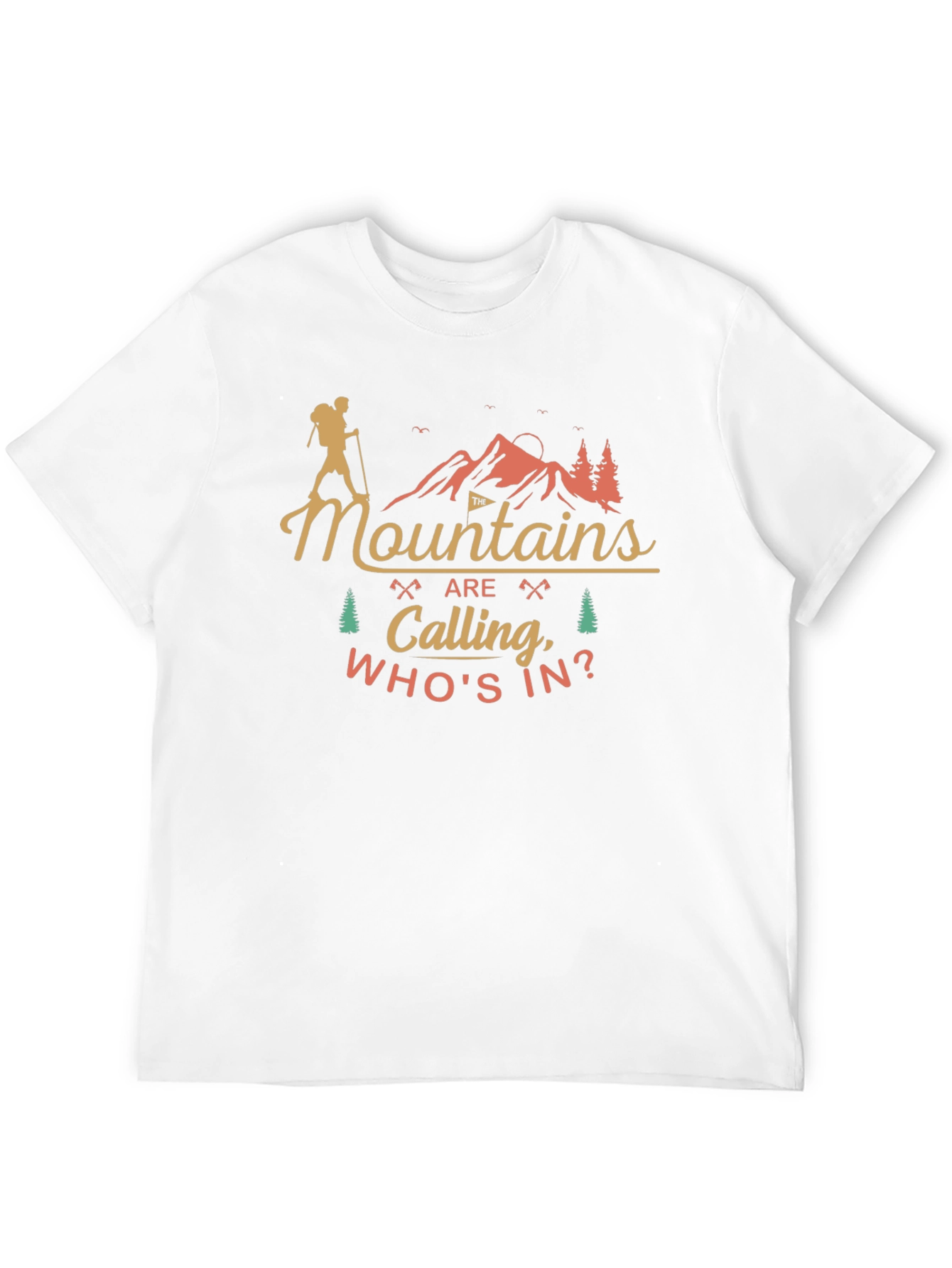 Mountains Calling Tee - Adventure Awaits