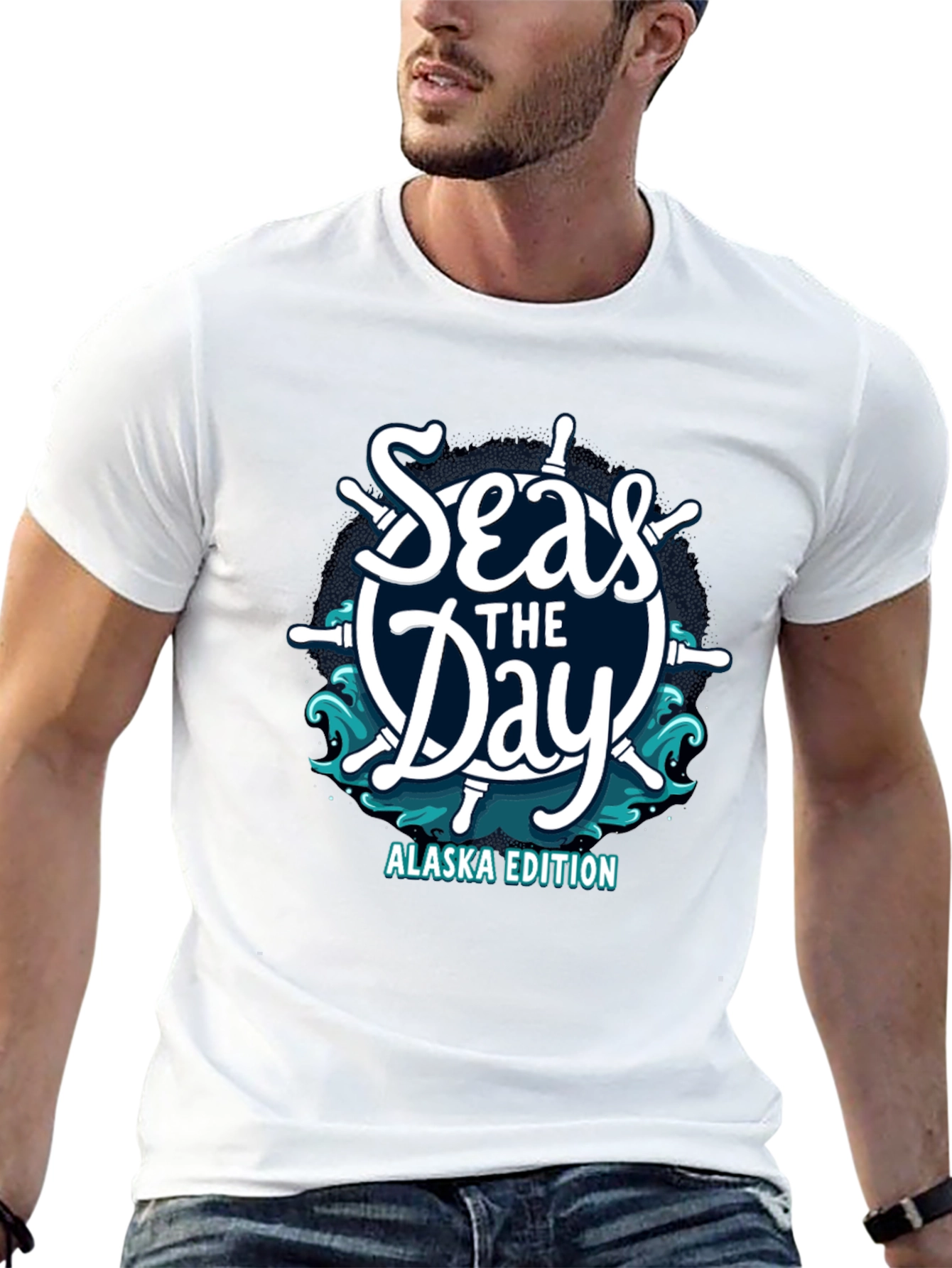 Seas the Day Alaska Edition T-Shirt