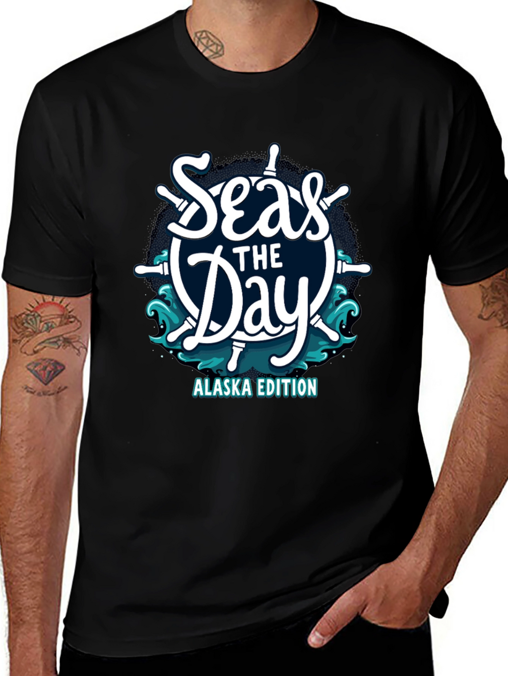 Seas the Day Alaska Edition T-Shirt