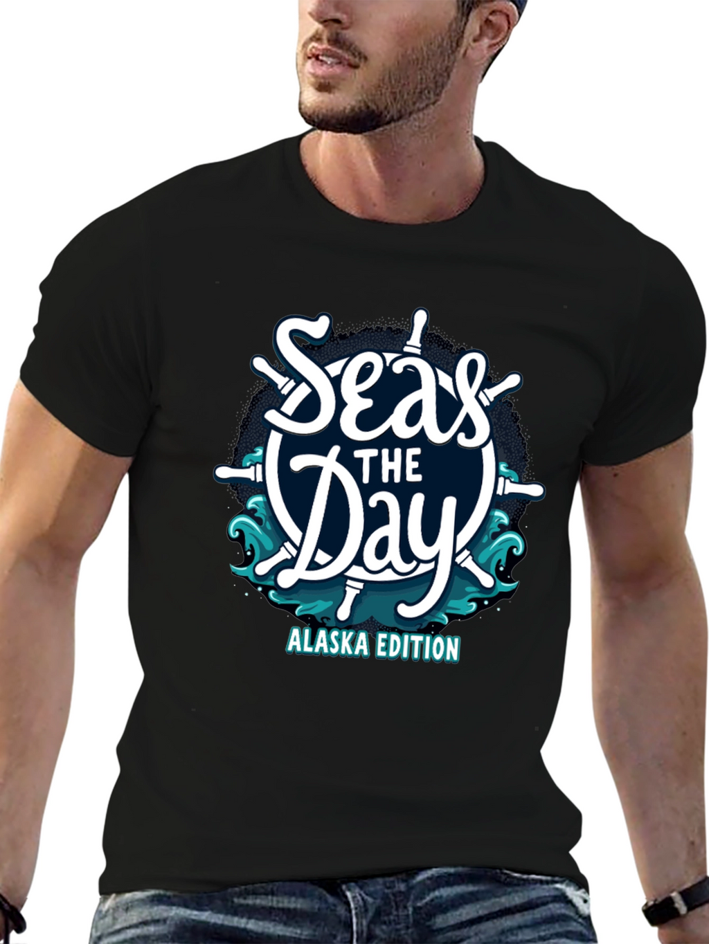 Seas the Day Alaska Edition T-Shirt