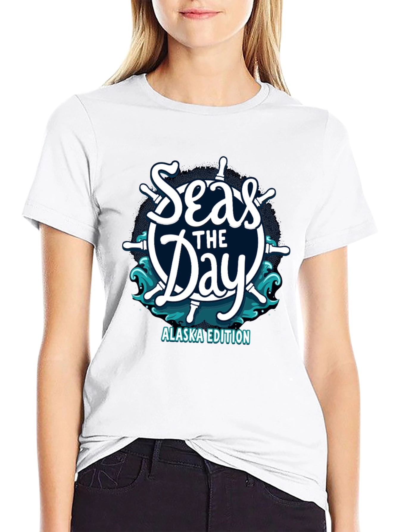 Seas the Day Alaska Edition T-Shirt