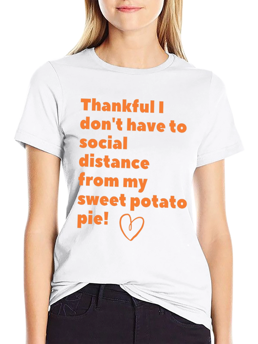 Sweet Potato Pie Social Distance T-Shirt