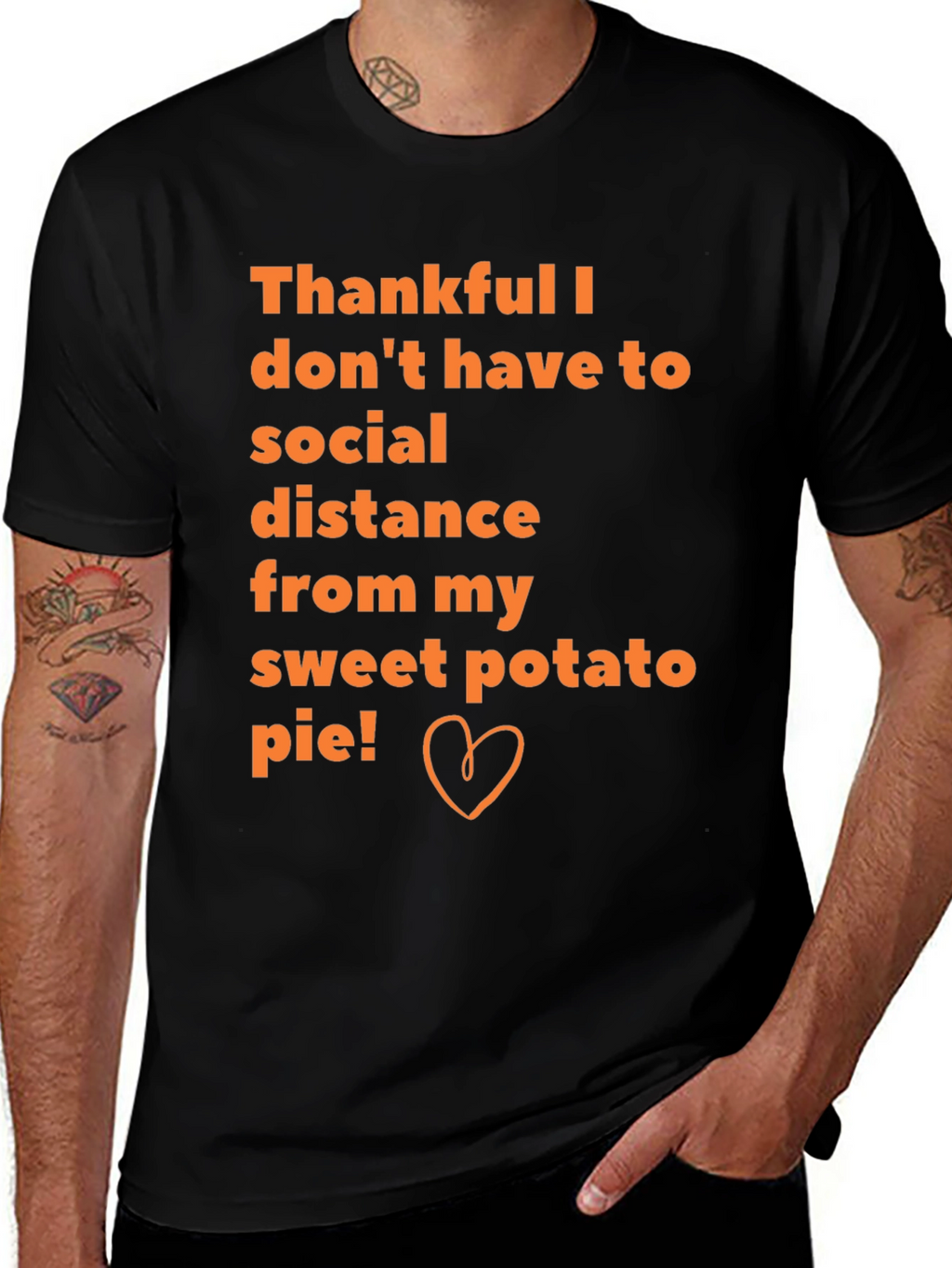 Sweet Potato Pie Social Distance T-Shirt