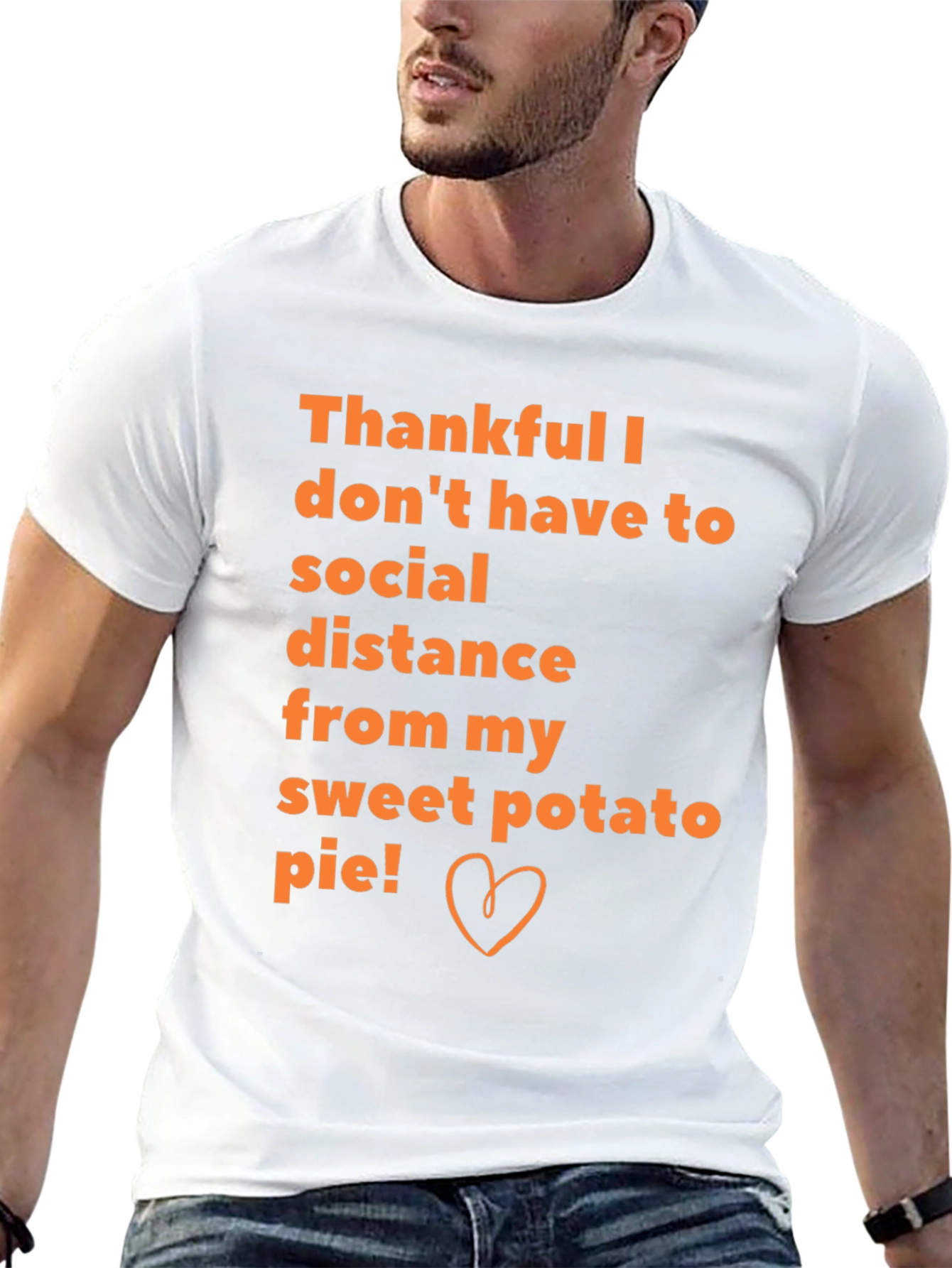 Sweet Potato Pie Social Distance T-Shirt