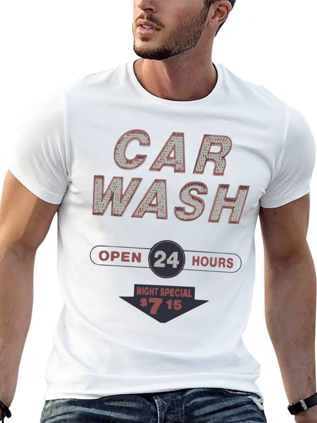 Car Wash Night Special Graphic Tee
