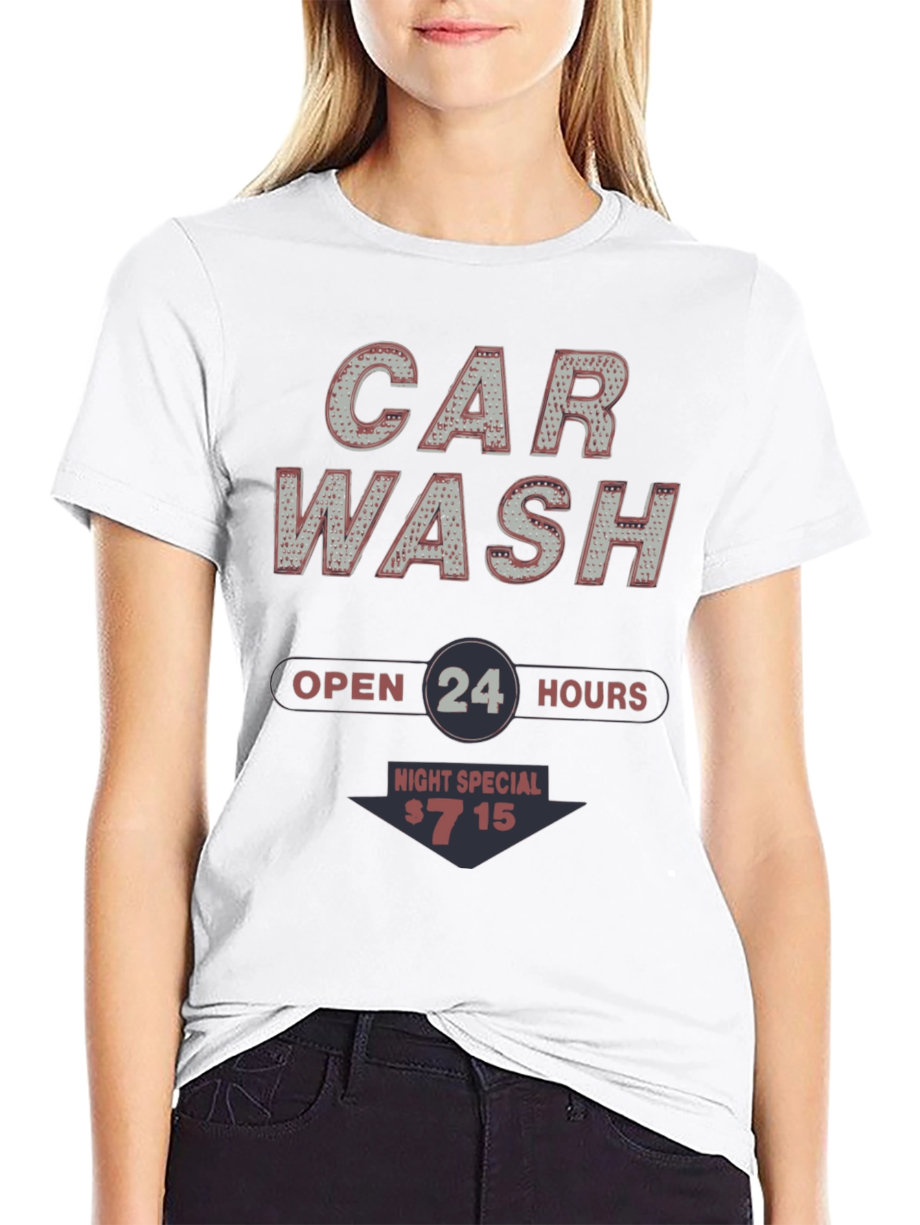 Car Wash Night Special Graphic Tee