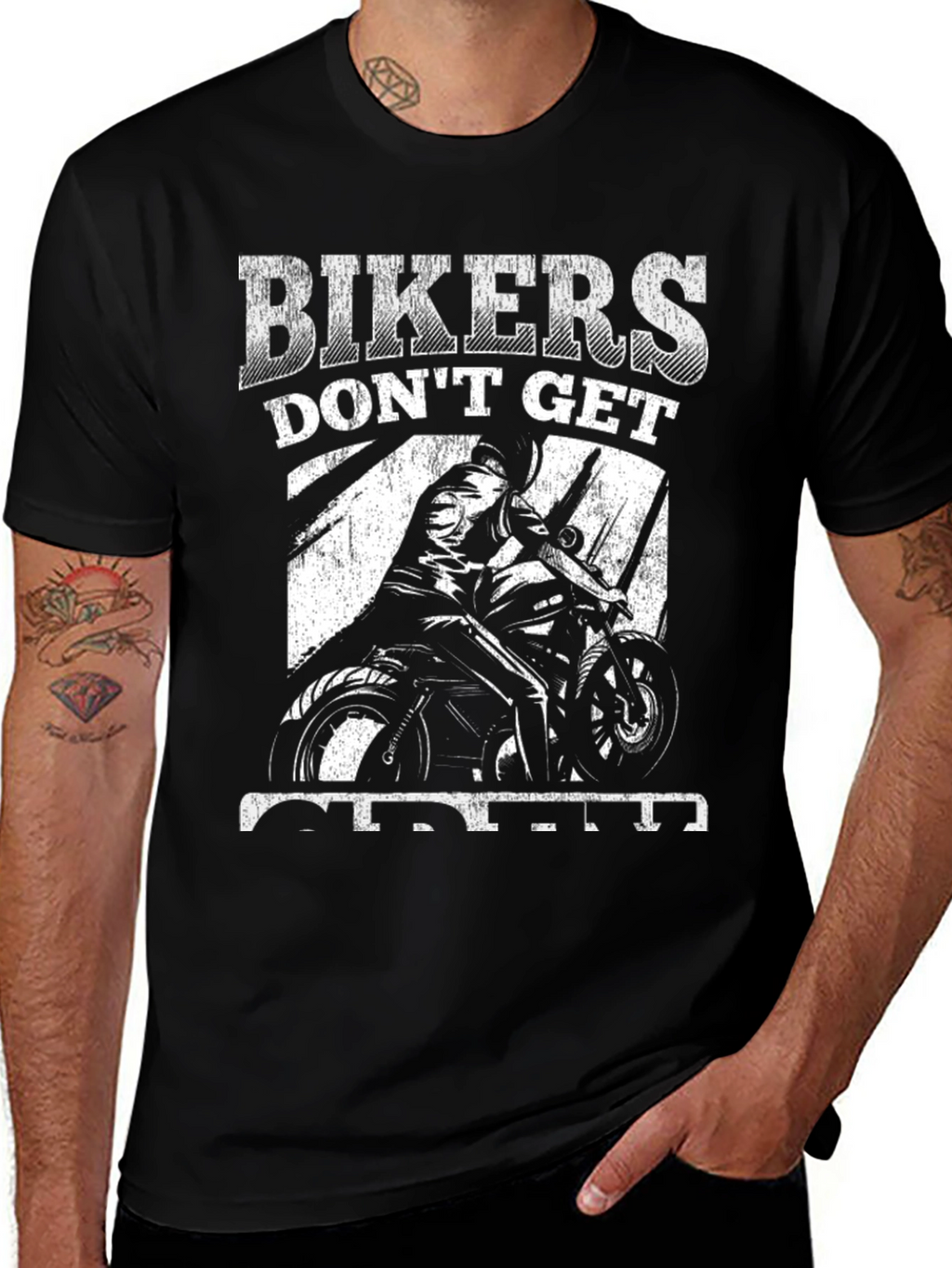 Bikers Dont Get Old They Get Awesome T-Shirt