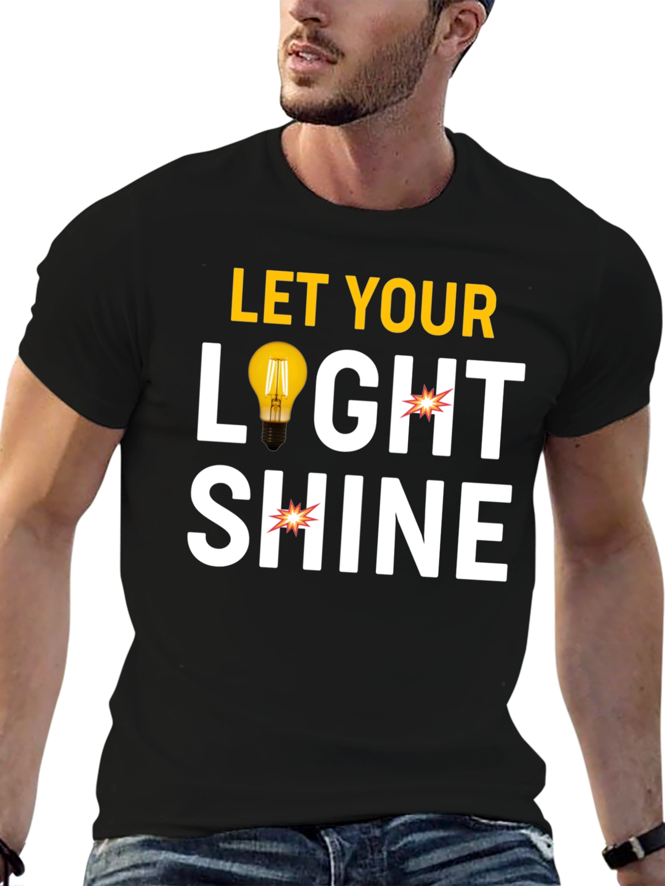 Let Your Light Shine Graphic Tee