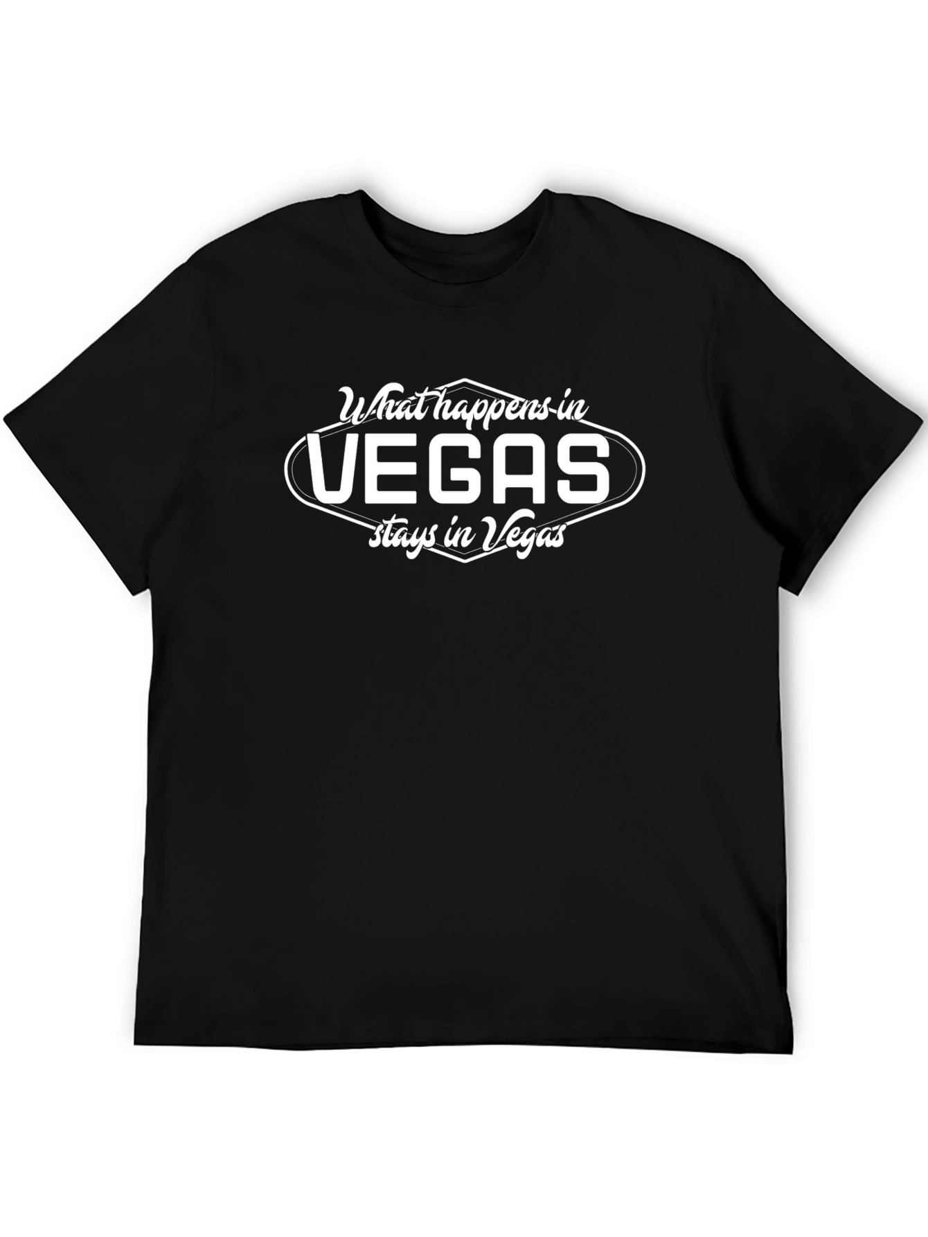 What Happens in Vegas Graphic T-Shirt
