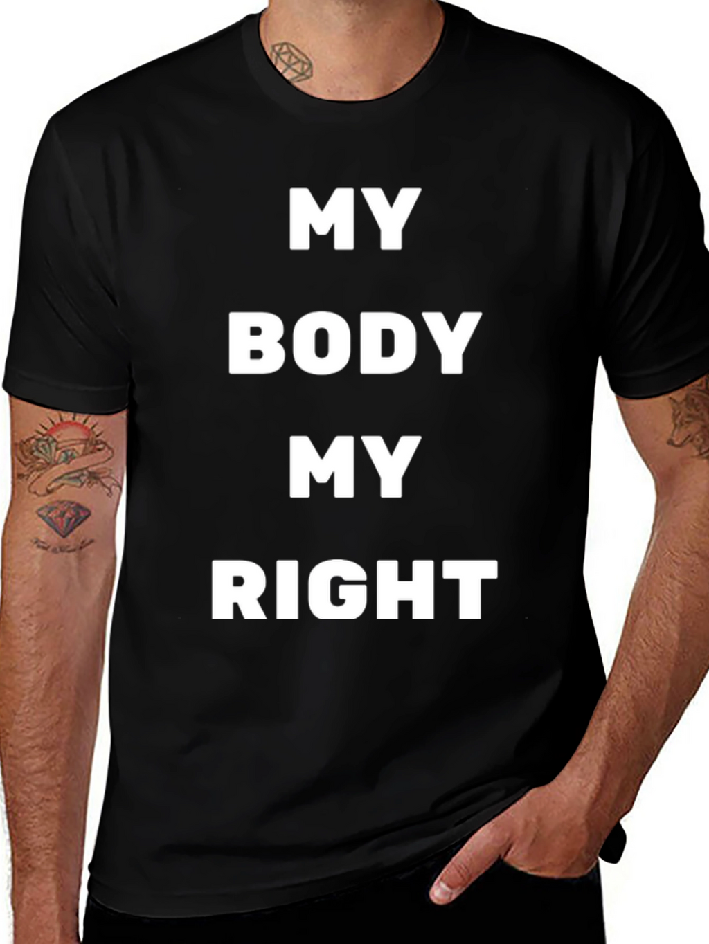 My Body My Right Graphic Tee - Pro Choice