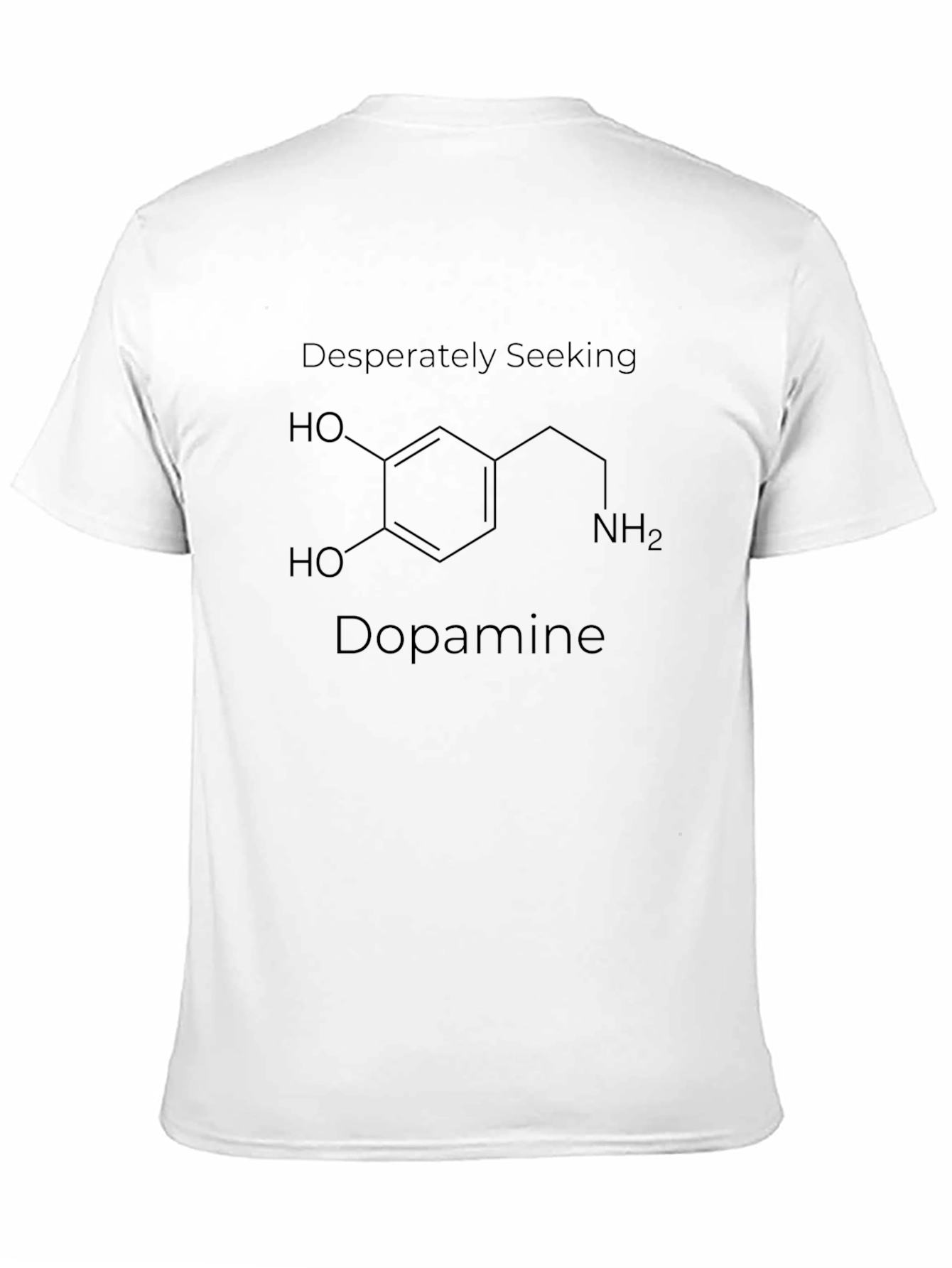 Dopamine Seeker Black T-Shirt