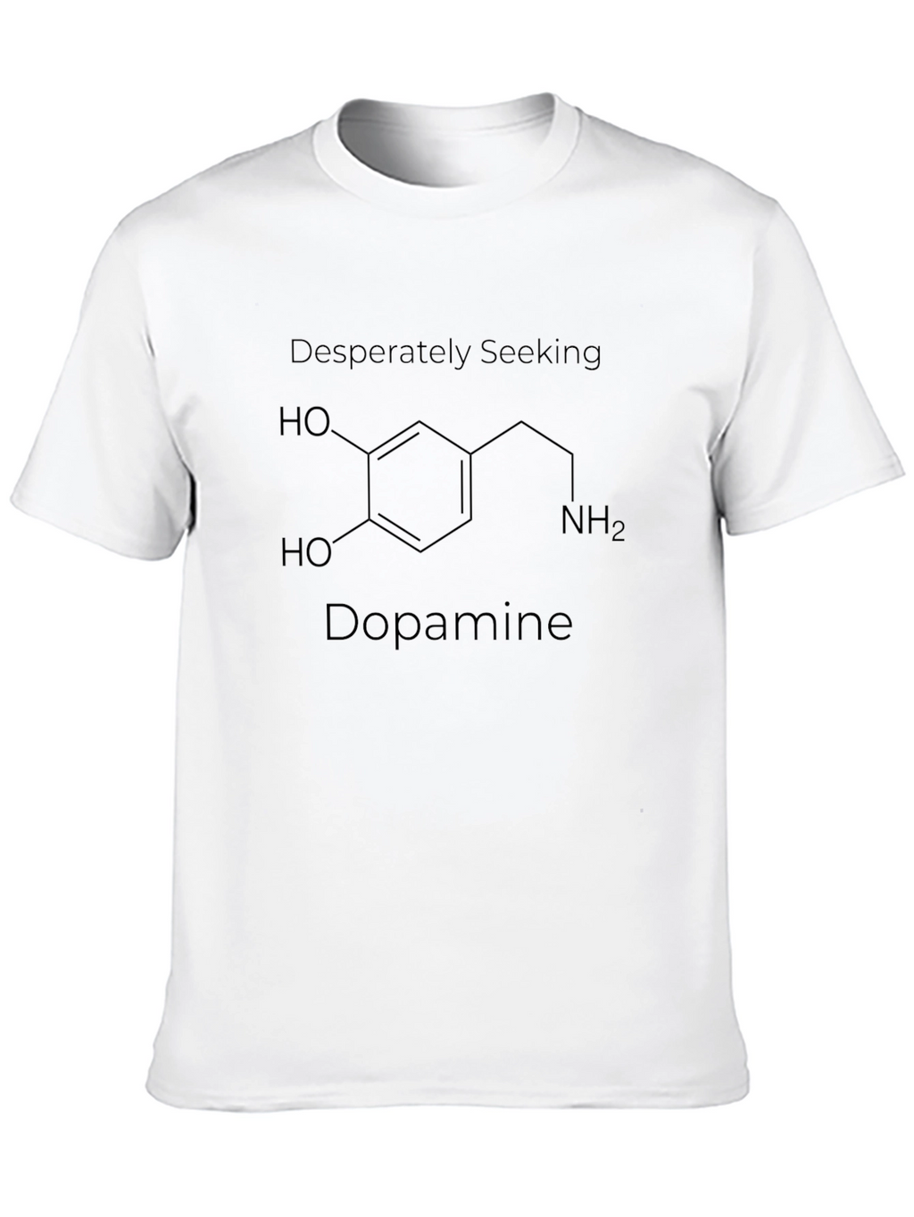 Dopamine Seeker Black T-Shirt