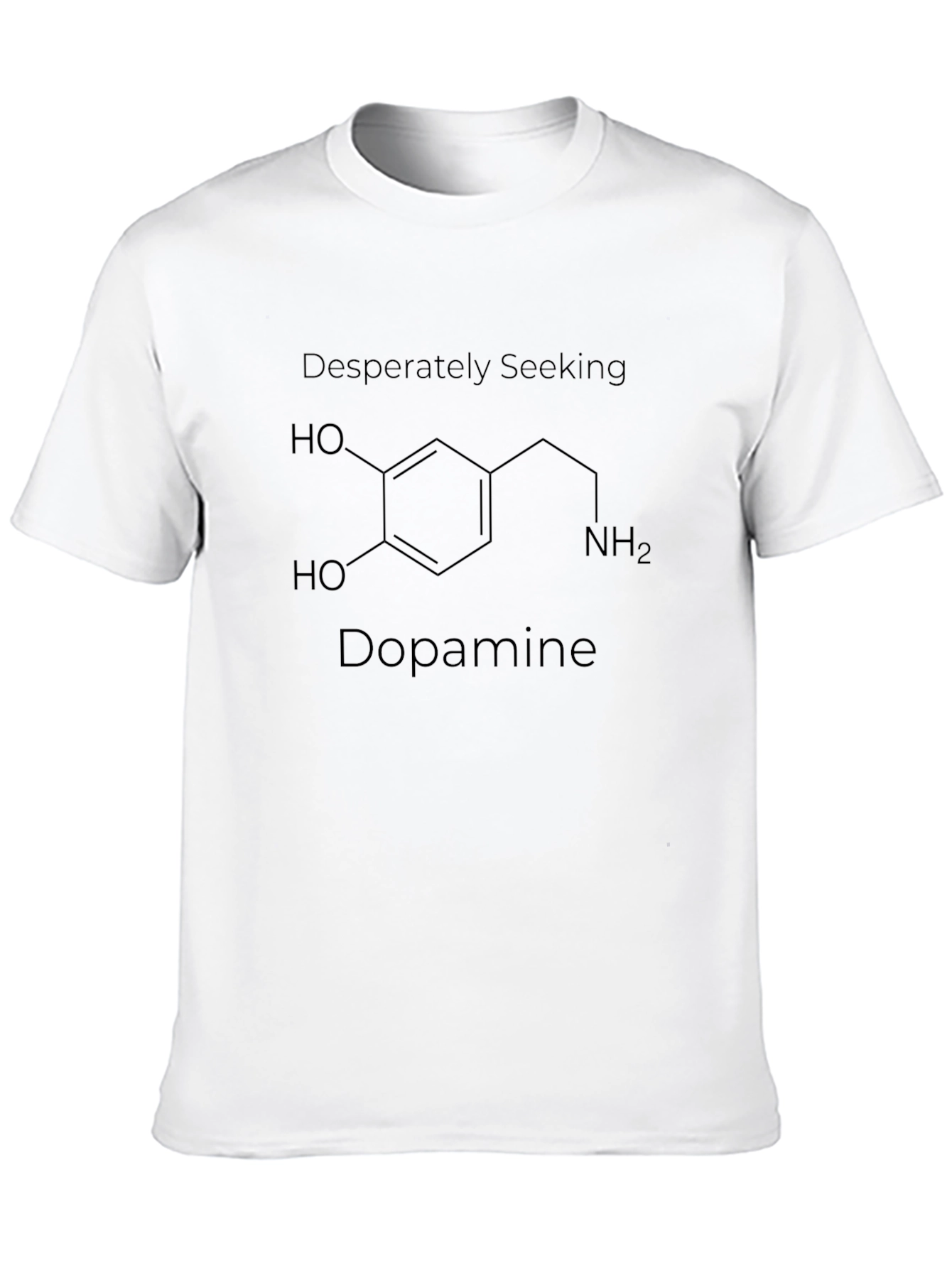 Dopamine Seeker Black T-Shirt