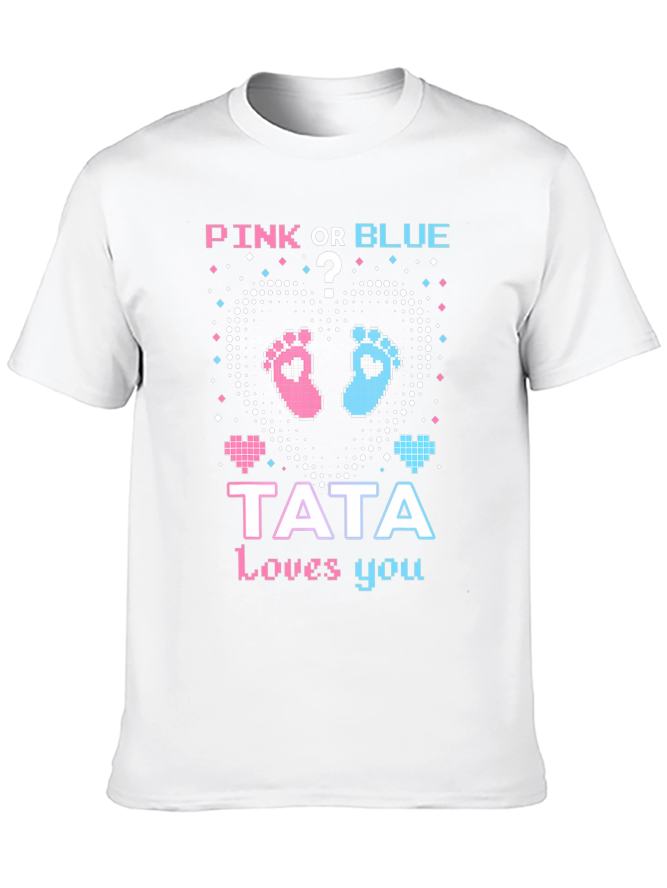 Pink or Blue? Gender Reveal T-Shirt