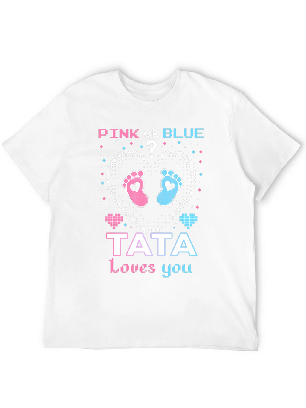 Pink or Blue? Gender Reveal T-Shirt