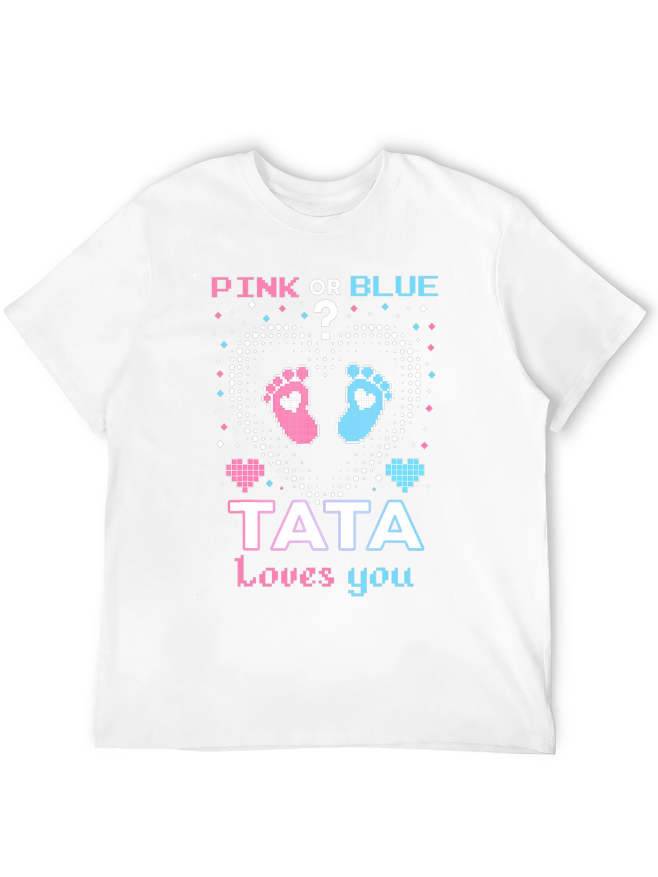 Pink or Blue? Gender Reveal T-Shirt