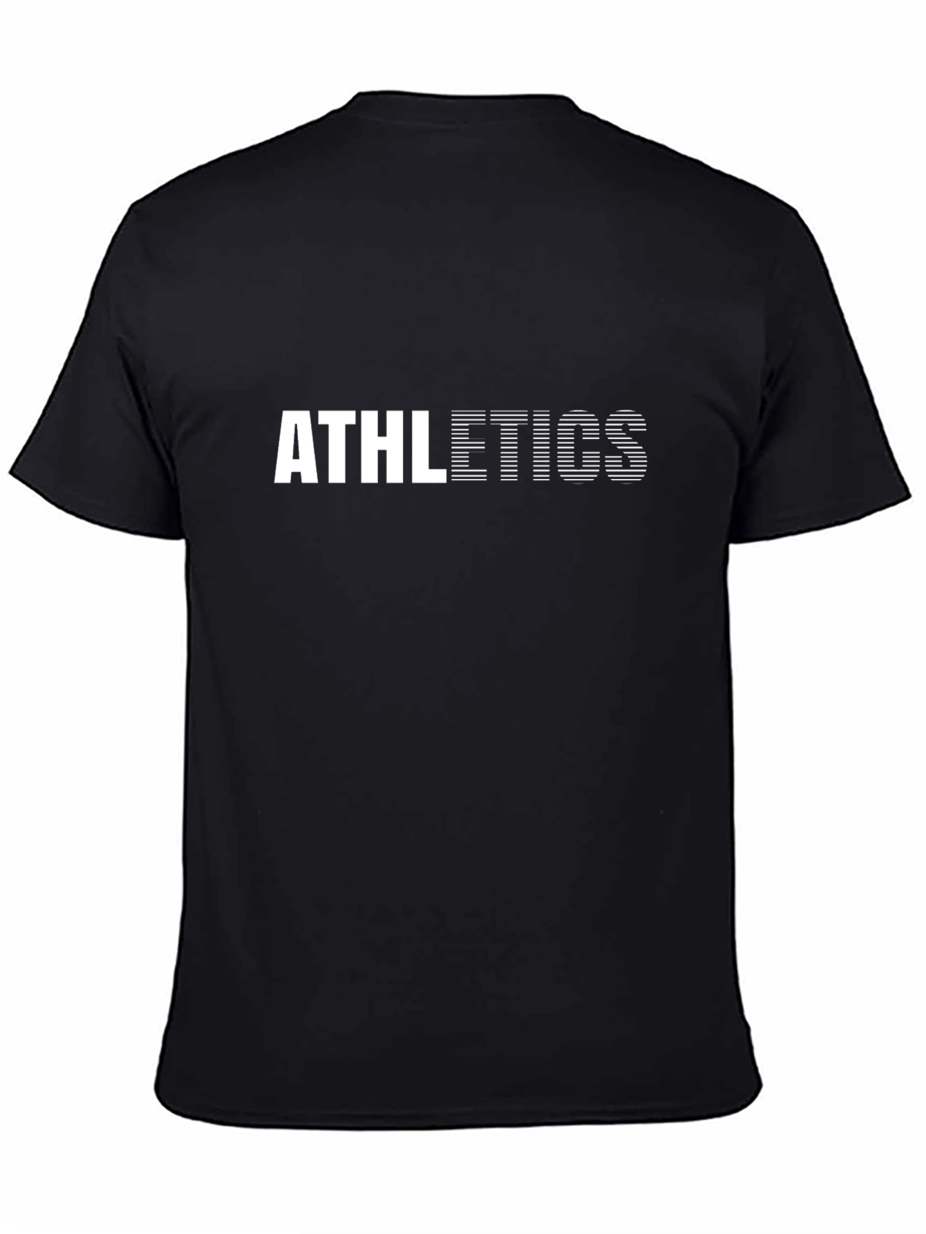 Athletics Graphic Black T-Shirt