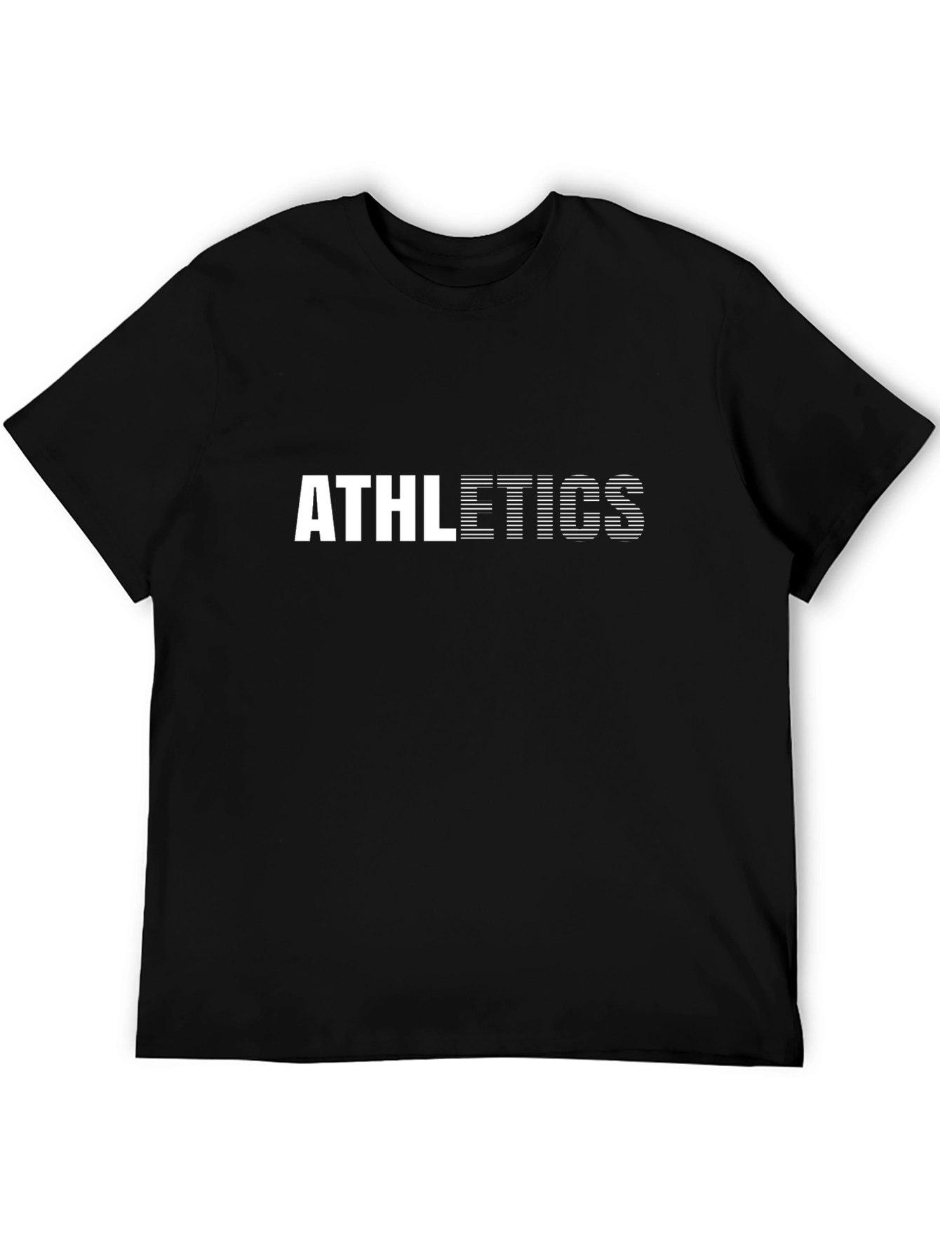 Athletics Graphic Black T-Shirt