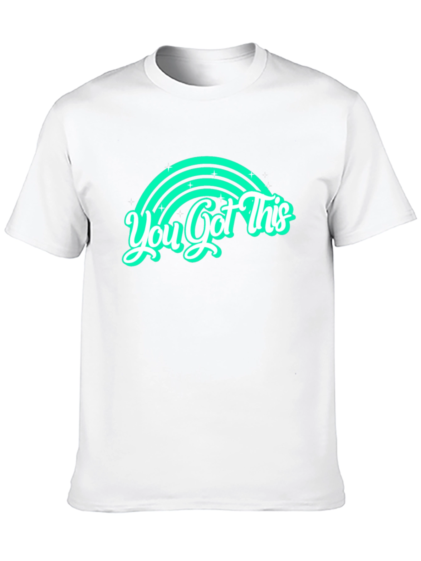 You Got This Rainbow Graphic Tee - Motivation Shirt