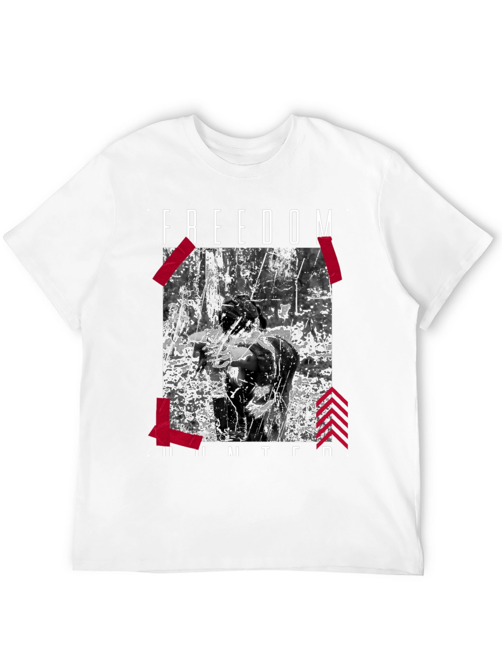 Freedom Hunter Graphic Tee - Black