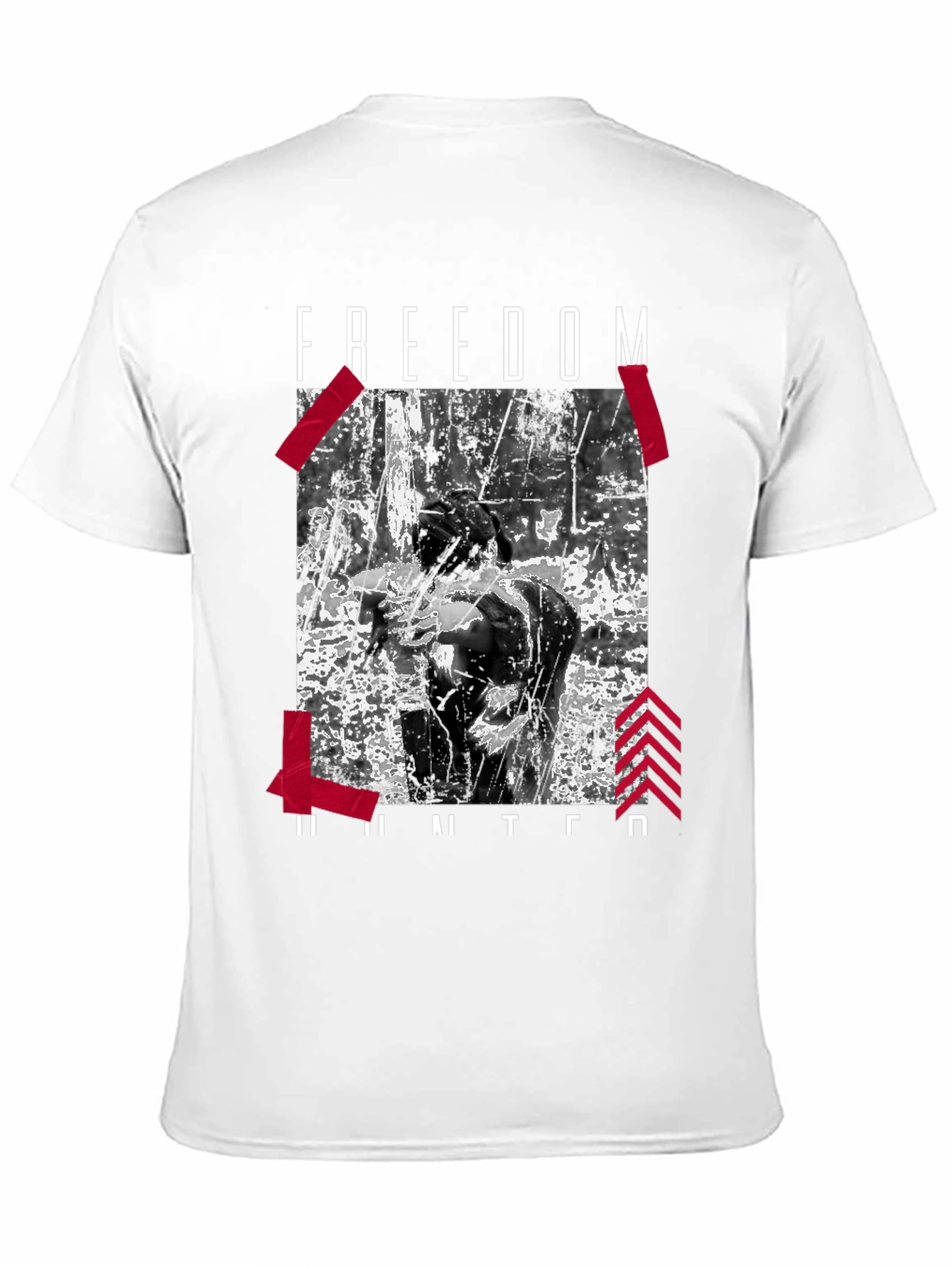 Freedom Hunter Graphic Tee - Black