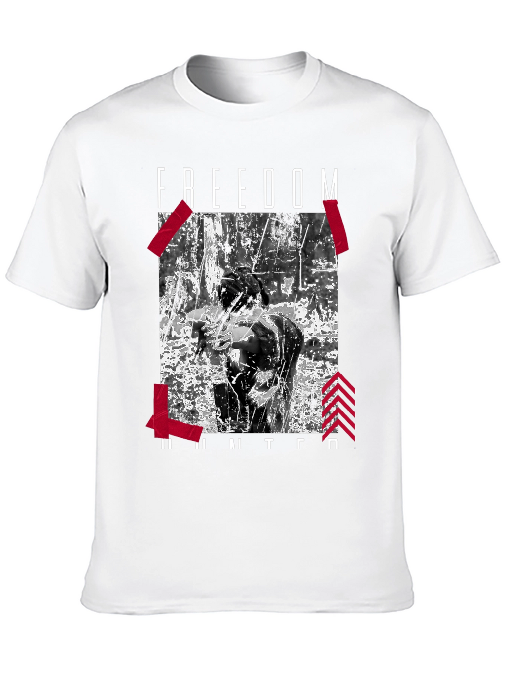 Freedom Hunter Graphic Tee - Black