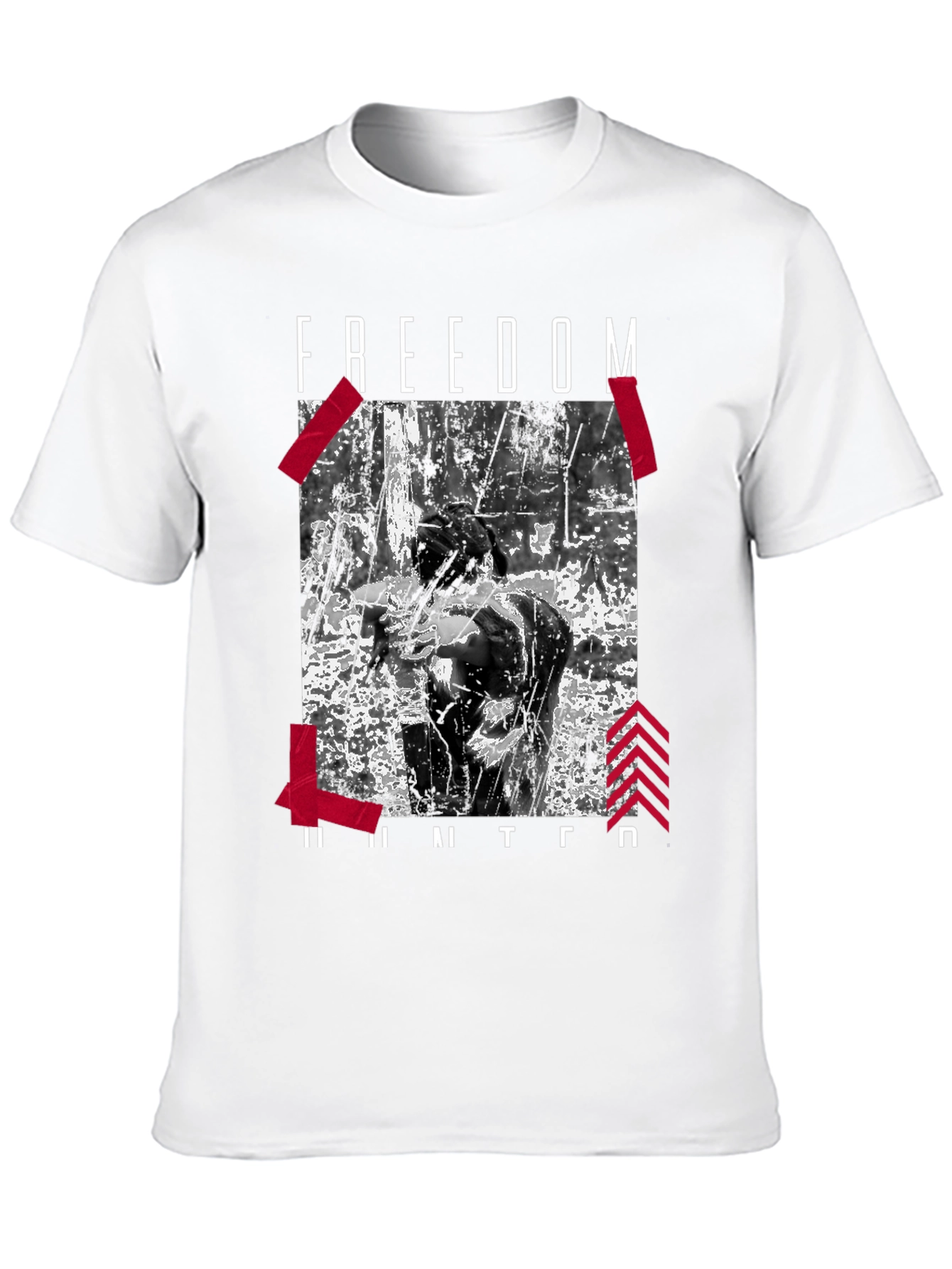 Freedom Hunter Graphic Tee - Black