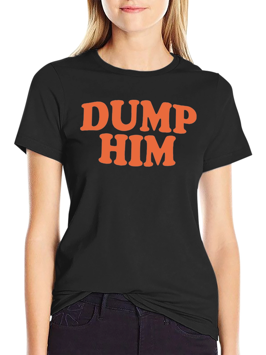 DUMP HIM Graphic T-Shirt - Sarcastic Fun
