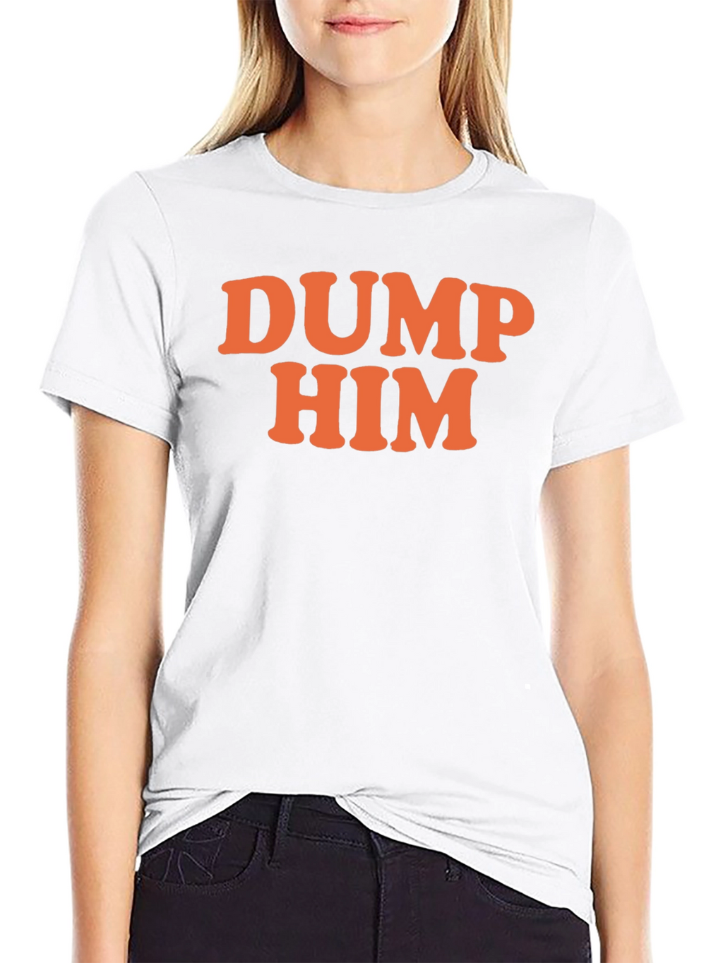DUMP HIM Graphic T-Shirt - Sarcastic Fun
