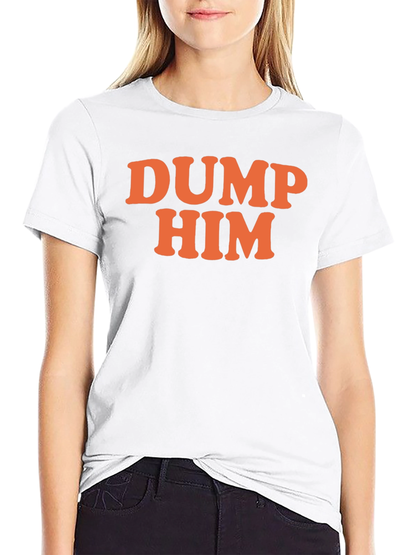 DUMP HIM Graphic T-Shirt - Sarcastic Fun