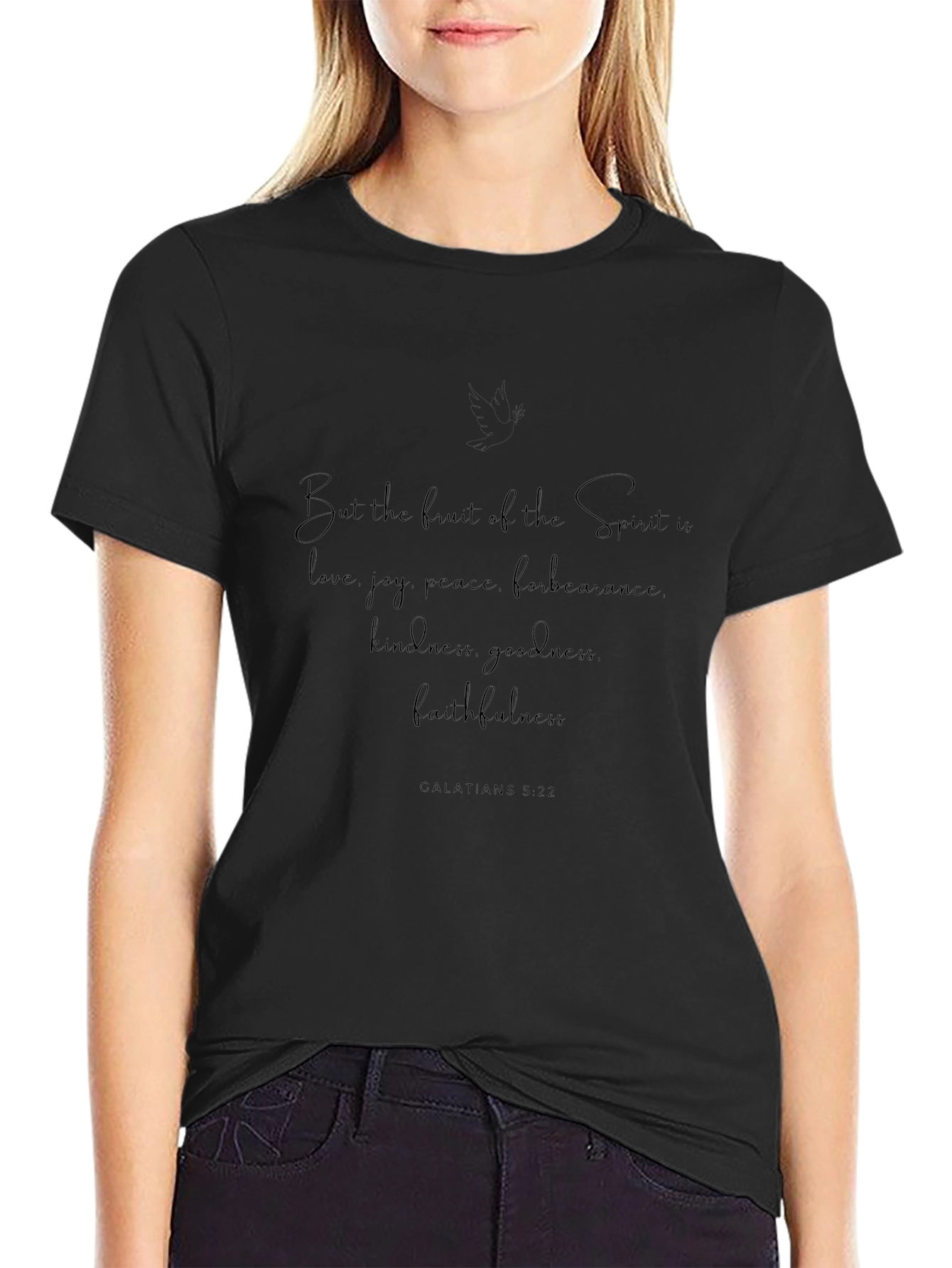 Fruit of the Spirit T-Shirt: Galatians 5:22 Christian Apparel