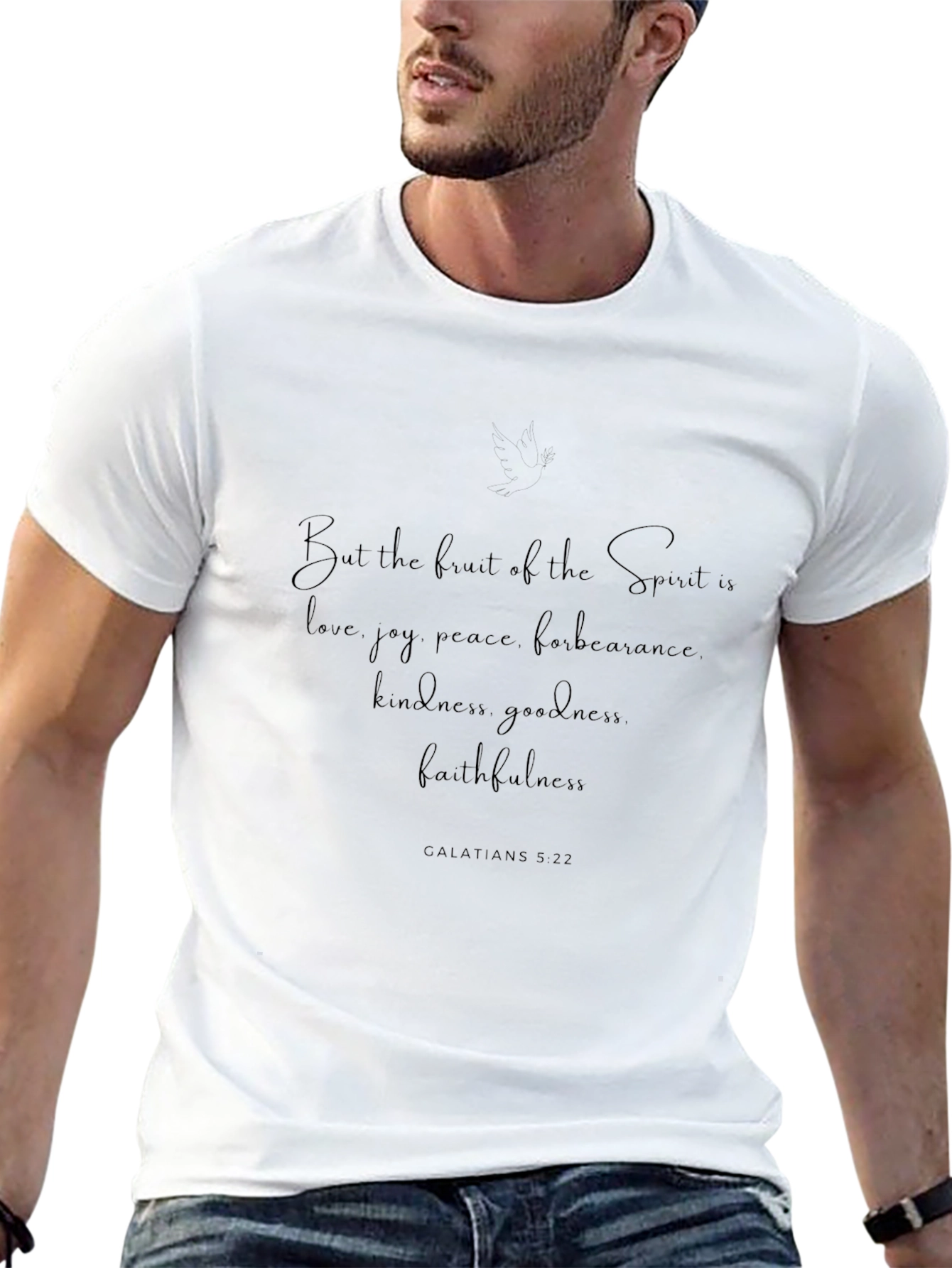 Fruit of the Spirit T-Shirt: Galatians 5:22 Christian Apparel