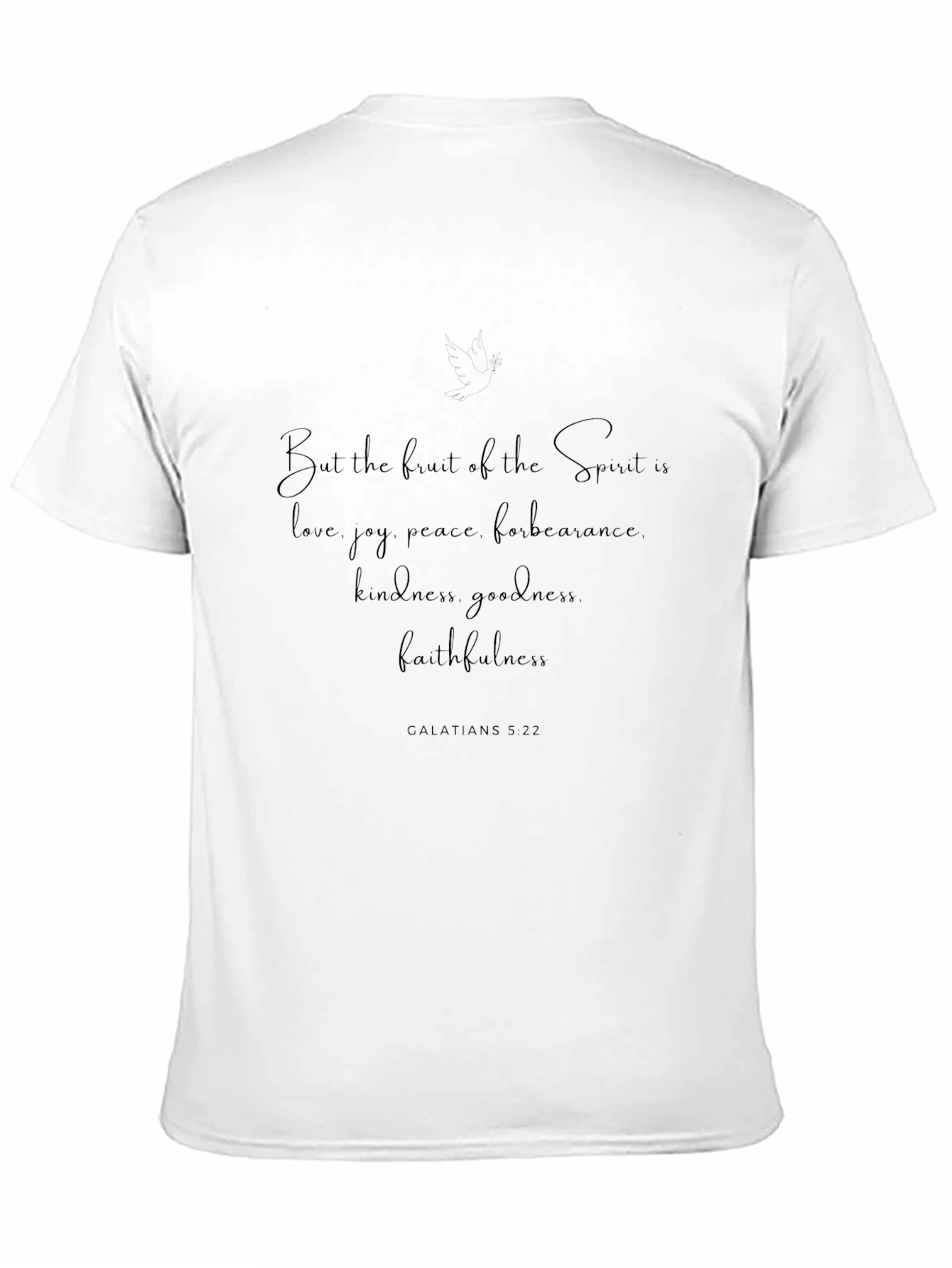 Fruit of the Spirit T-Shirt: Galatians 5:22 Christian Apparel